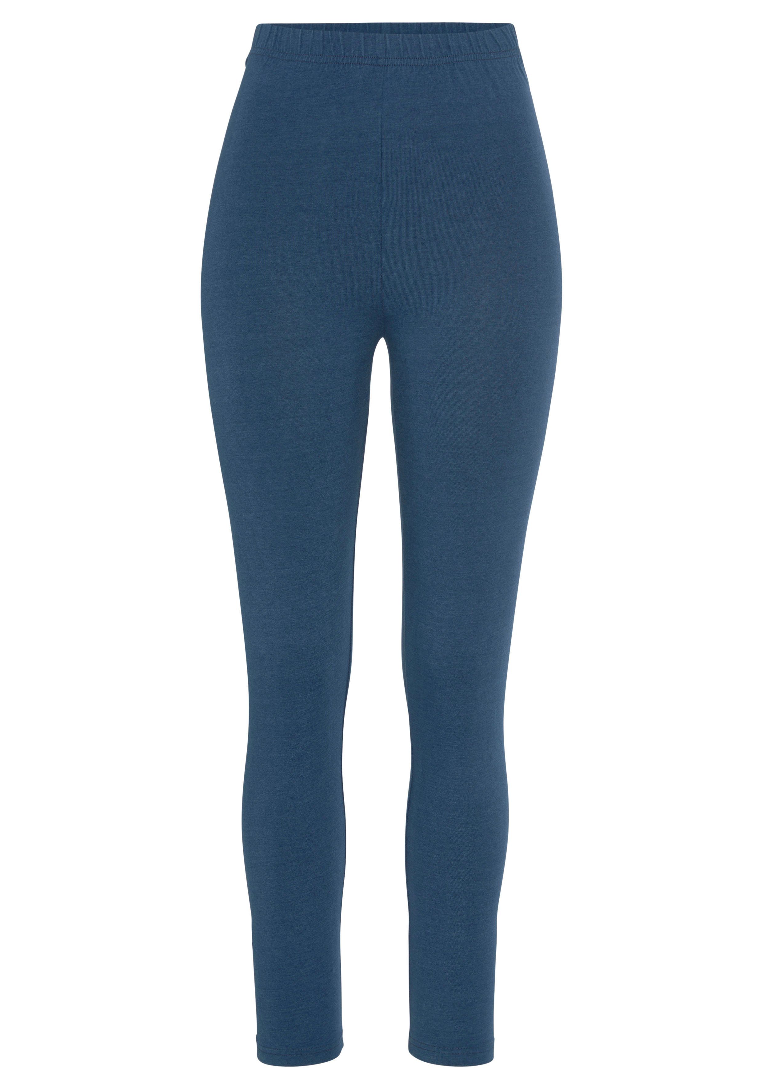 Vivance Active by Lascana Leggings (2er-Pack) mit Gummibund, Loungewear