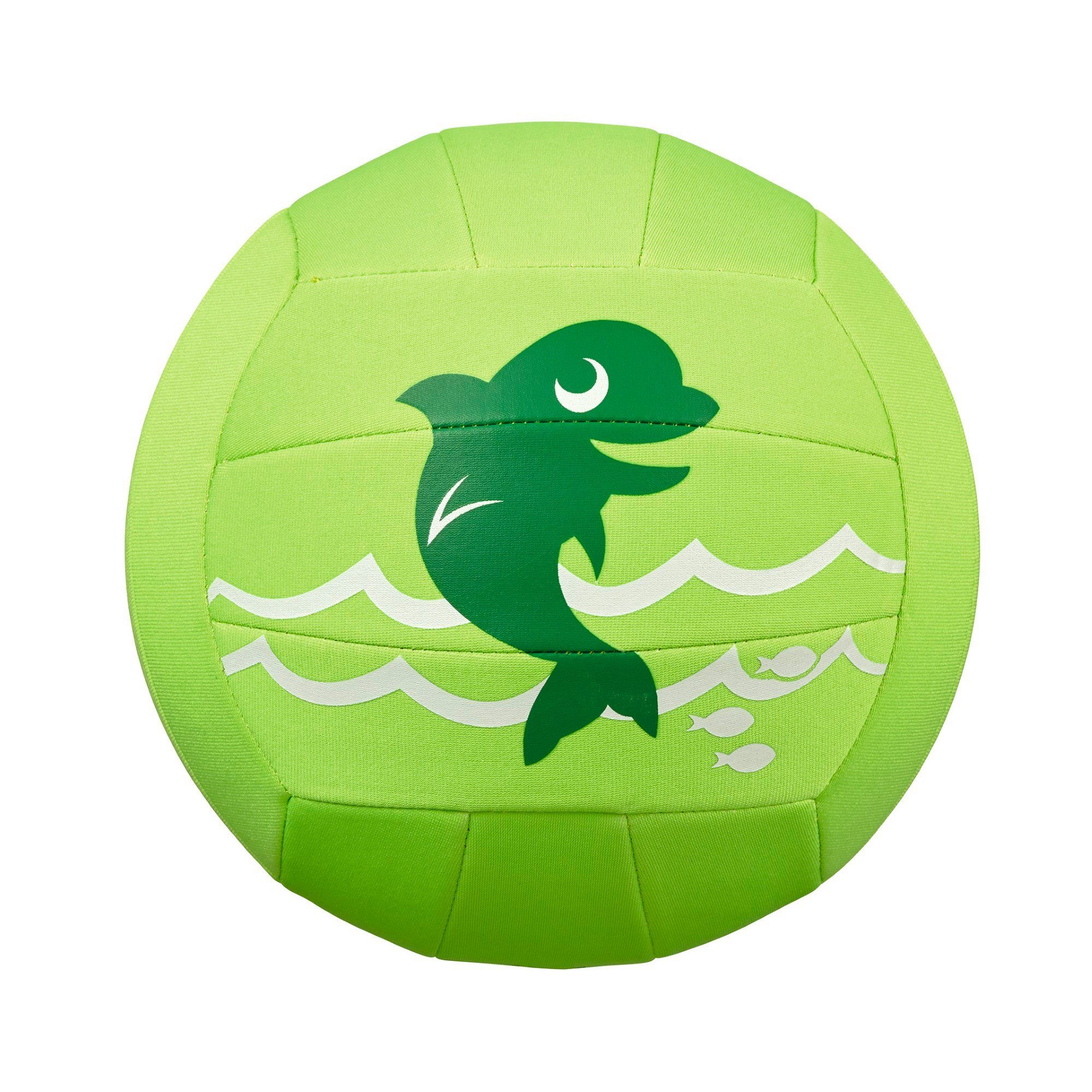 Spielball BECO SEALIFE Neopren Beach Ball 21cm grün