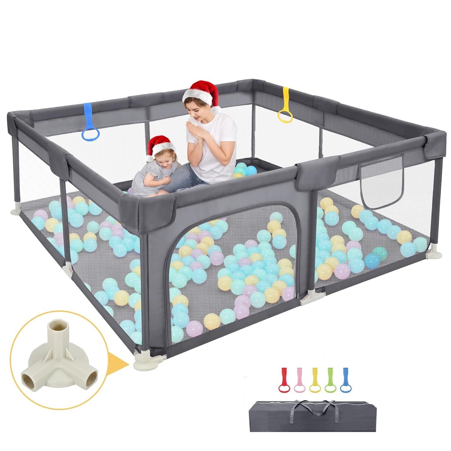 OUNUO Laufgitter Baby Laufgitter 120 x günstig online kaufen