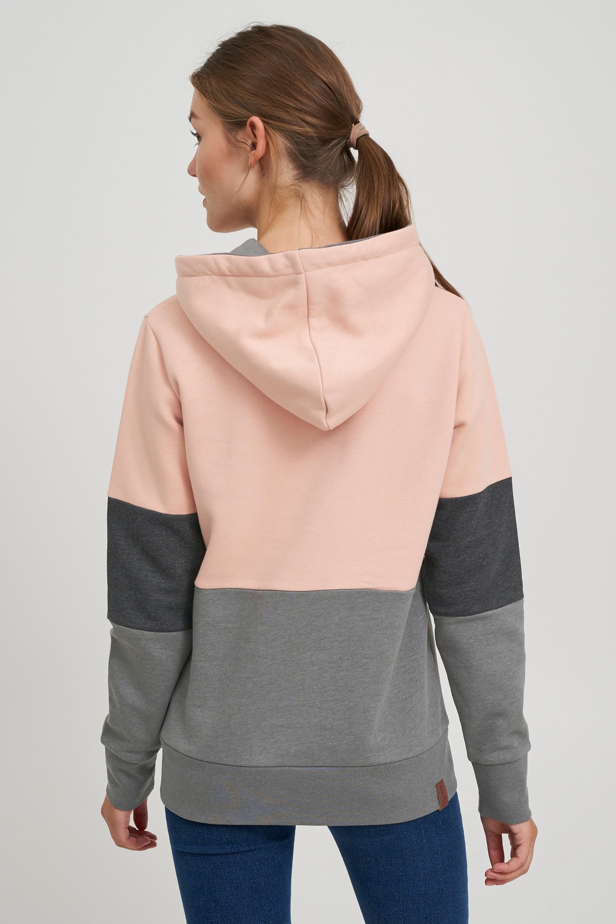 OXMO Hoodie OXKathrine Sweatpullover mit Kapuze