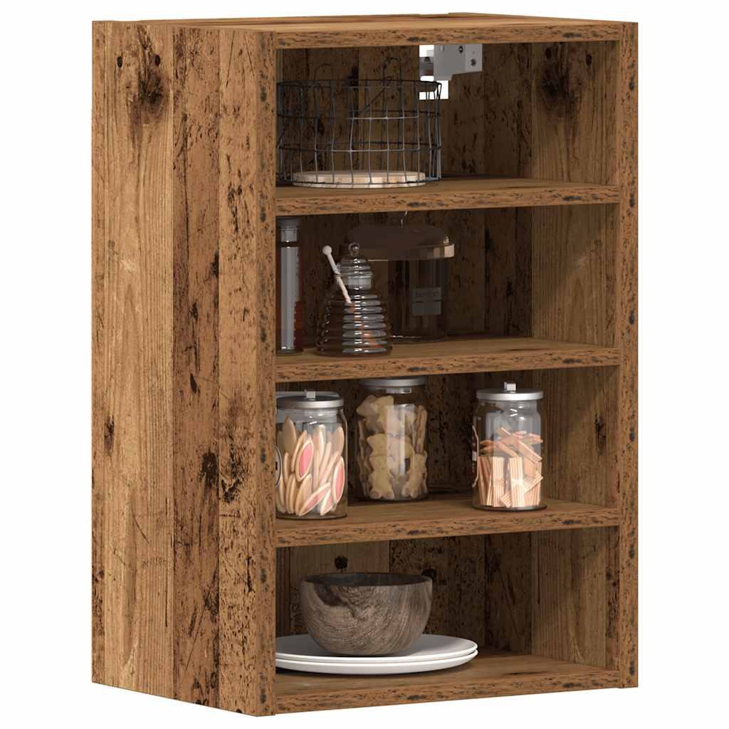 vidaXL Schrankmodule Hängeschrank Altholz-Optik 40x29,5x60 cm Holzwerkstoff