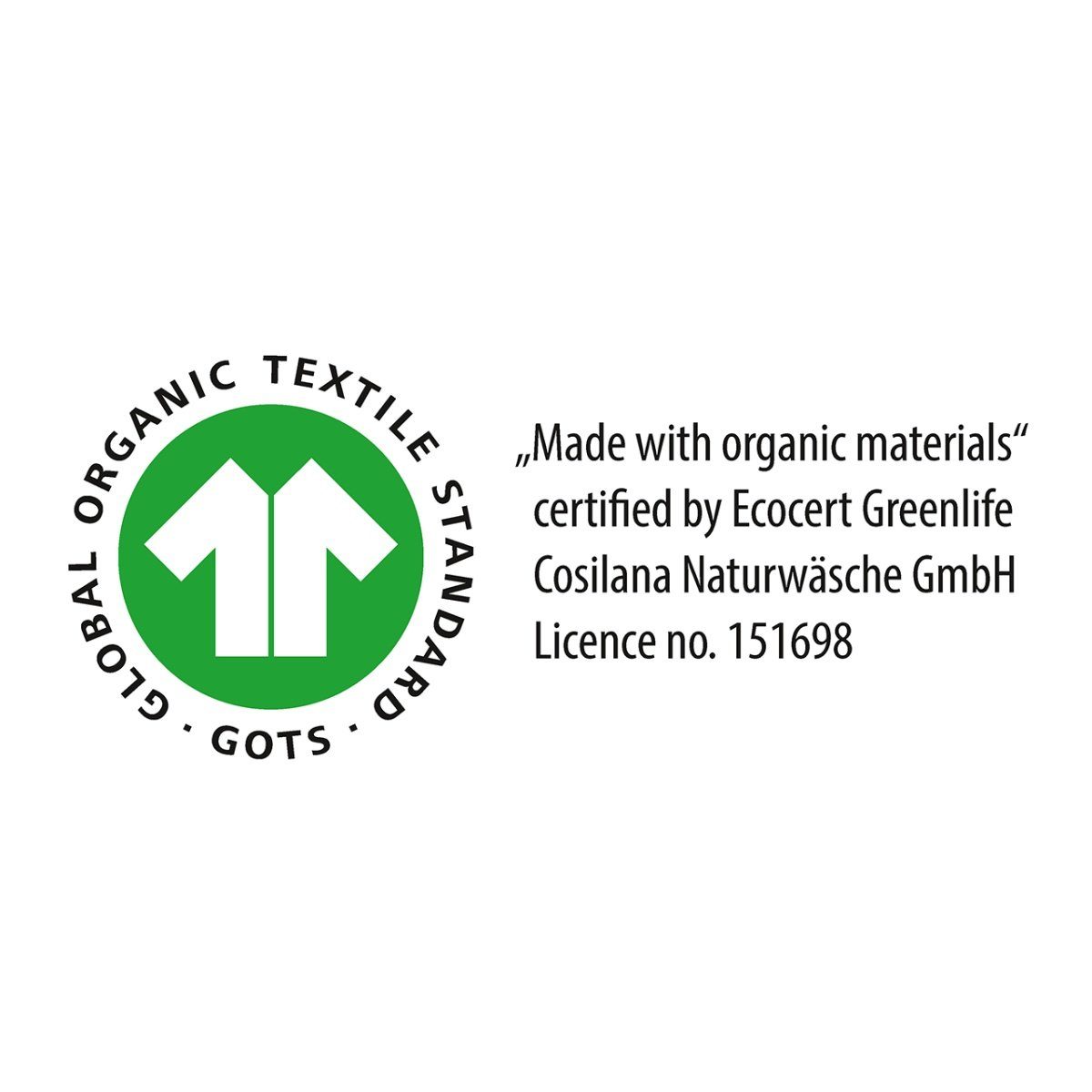 Cosilana Kurzarmbody (1-tlg) Baby Kurzarm-Body aus Bio Schurwolle / Seide