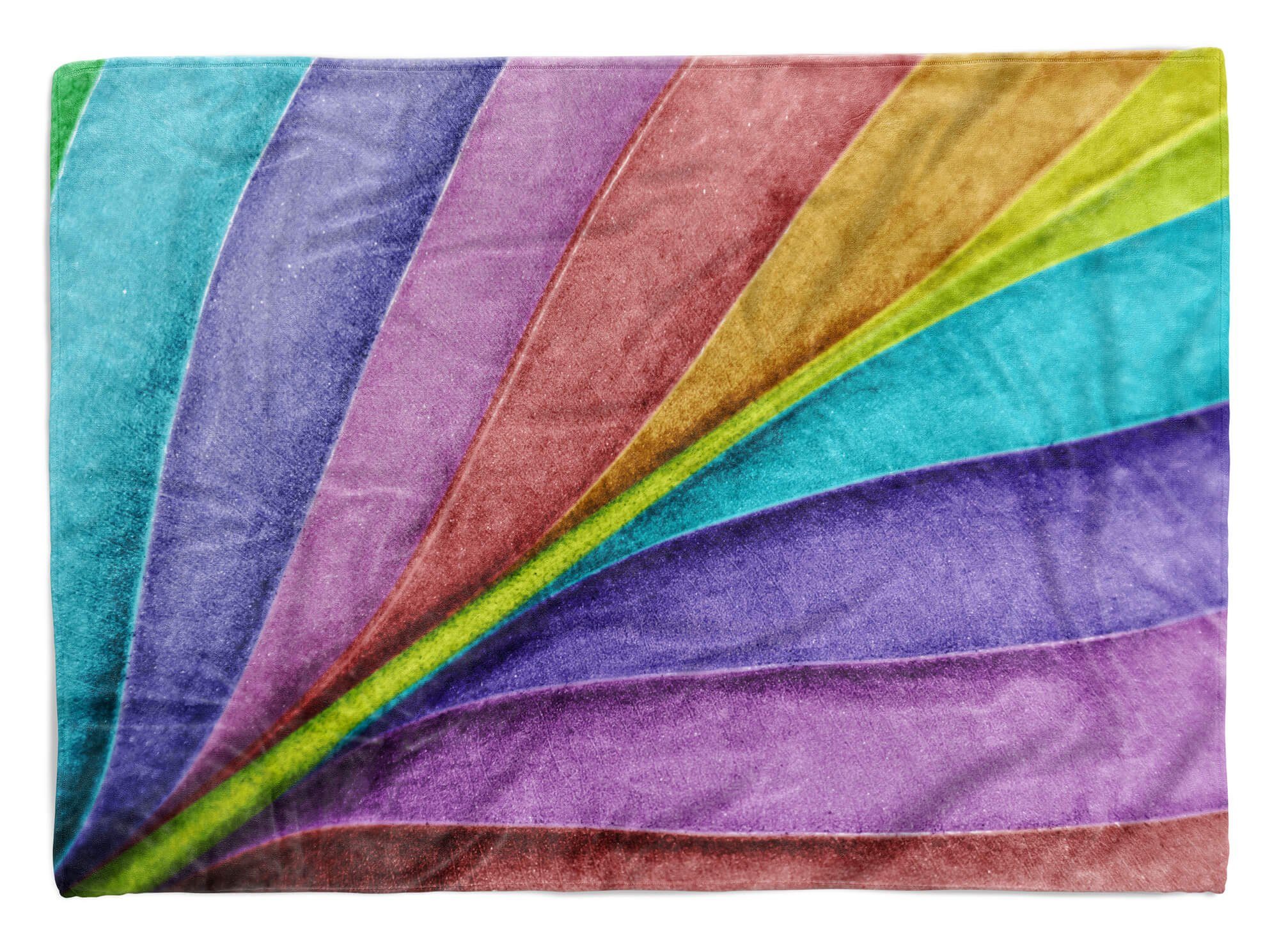 Sinus Art Handtücher Handtuch Baumwolle-Polyester-Mix Farben, Blüte Bunte (1-St), mit Saunatuch Handtuch Strandhandtuch Kuscheldecke Fotomotiv