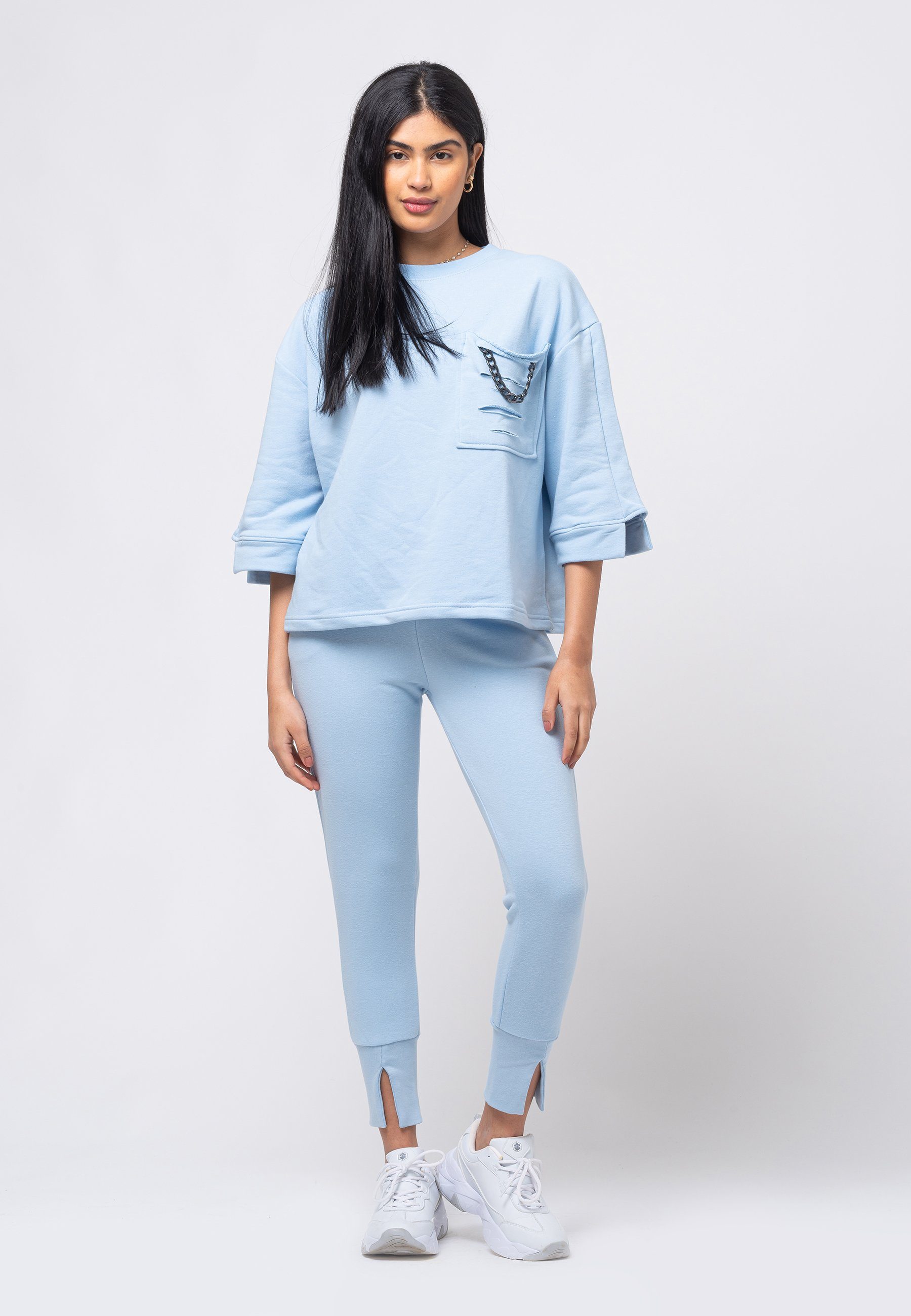 Tom Barron Freizeitanzug WOMAN REGULAR SIZE SWEATSHIRT AND PANT SETS