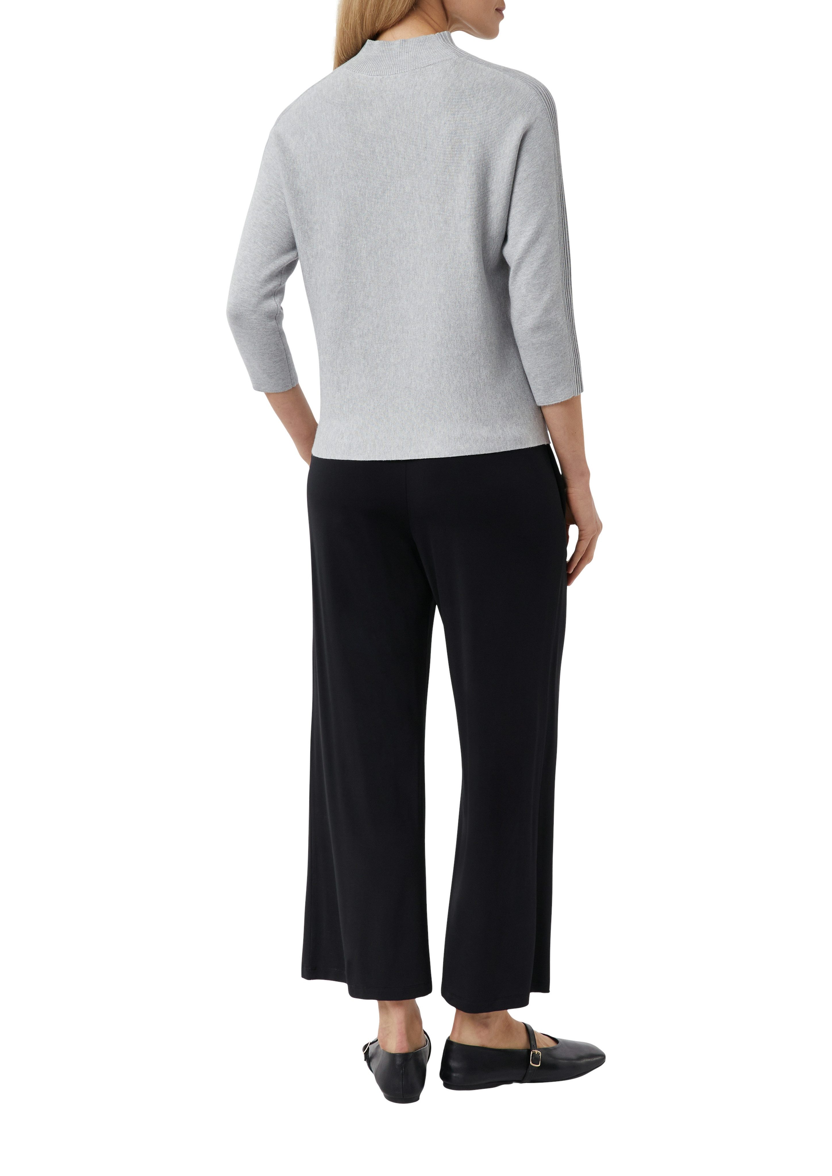 Comma Strickpullover mit Fledermausärmeln günstig online kaufen