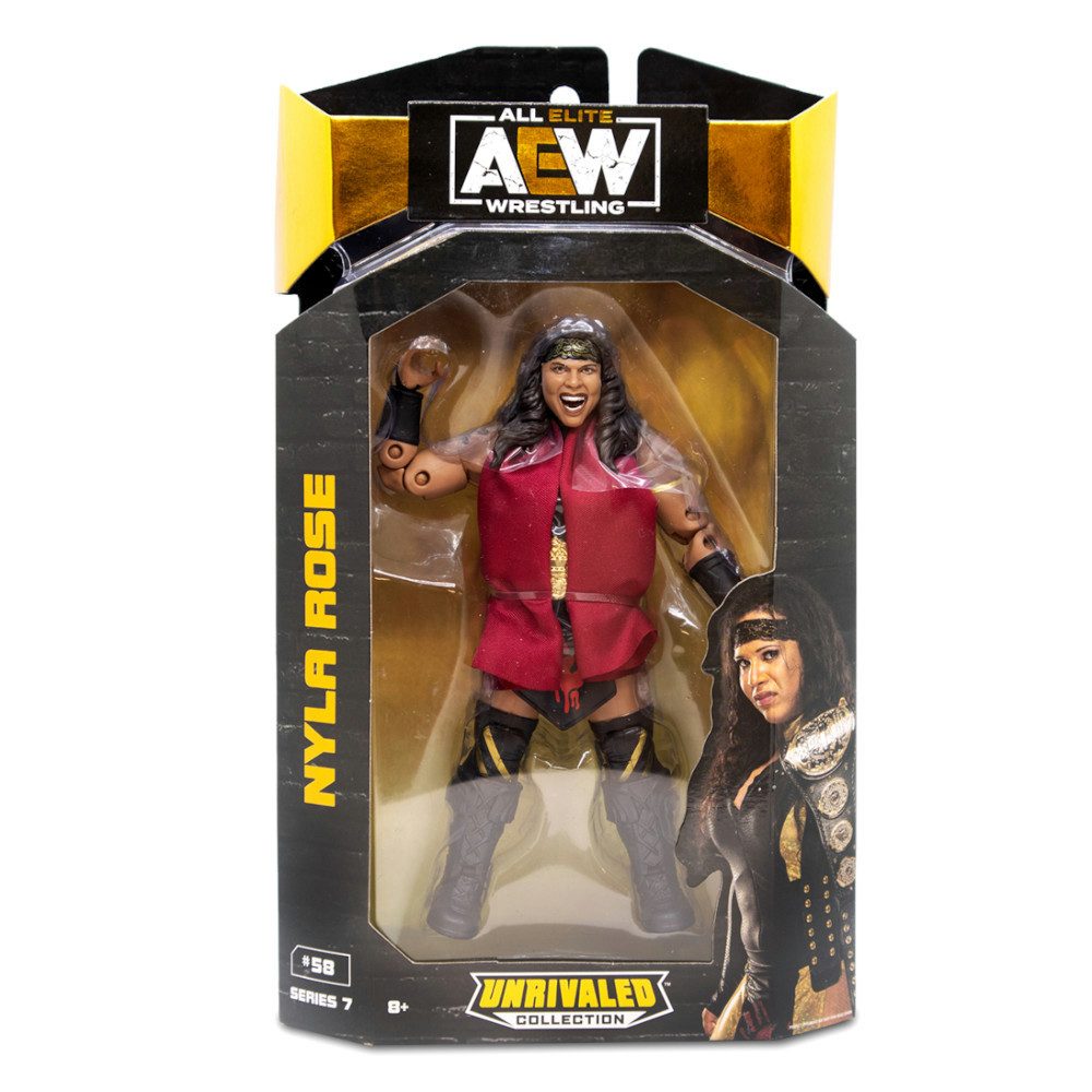 Jazwares Actionfigur AEW Unrivaled Series Nyla Rose 7 Inch Actionfigur