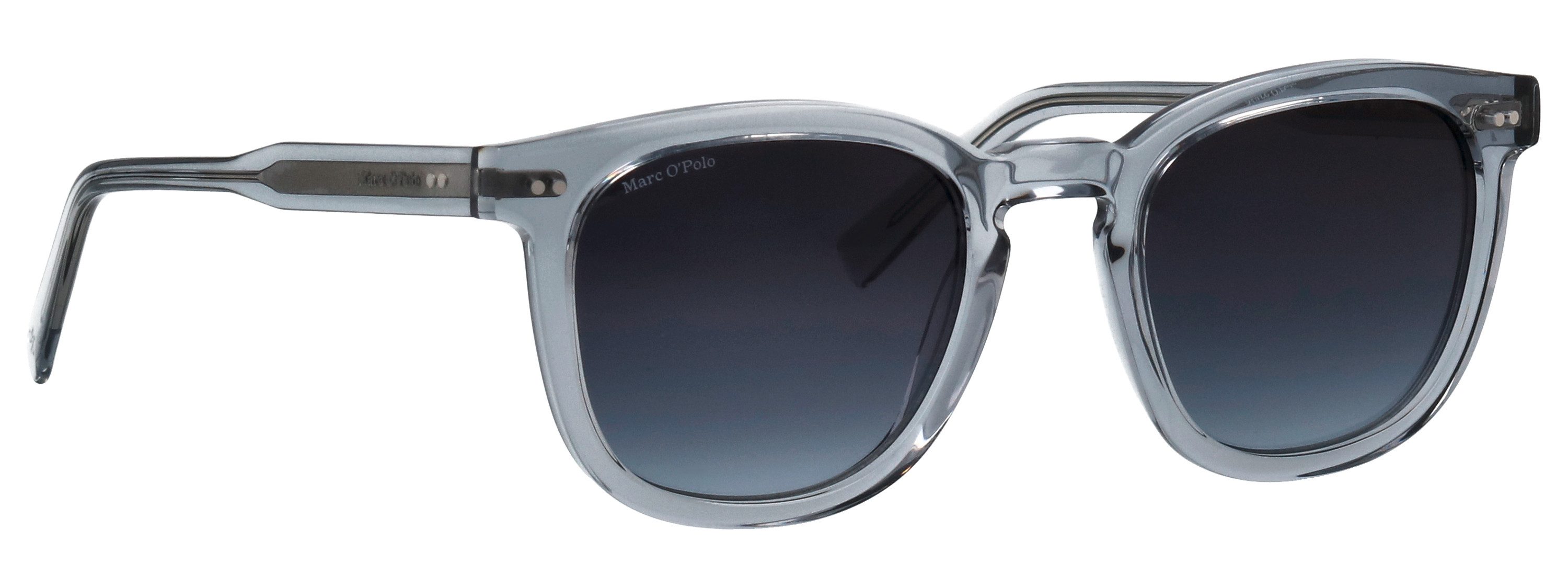 Marc O'Polo Sonnenbrille Modell 506237 Form Karree/Soft, Logoschriftzug auf Bügel, Kunststofffassung