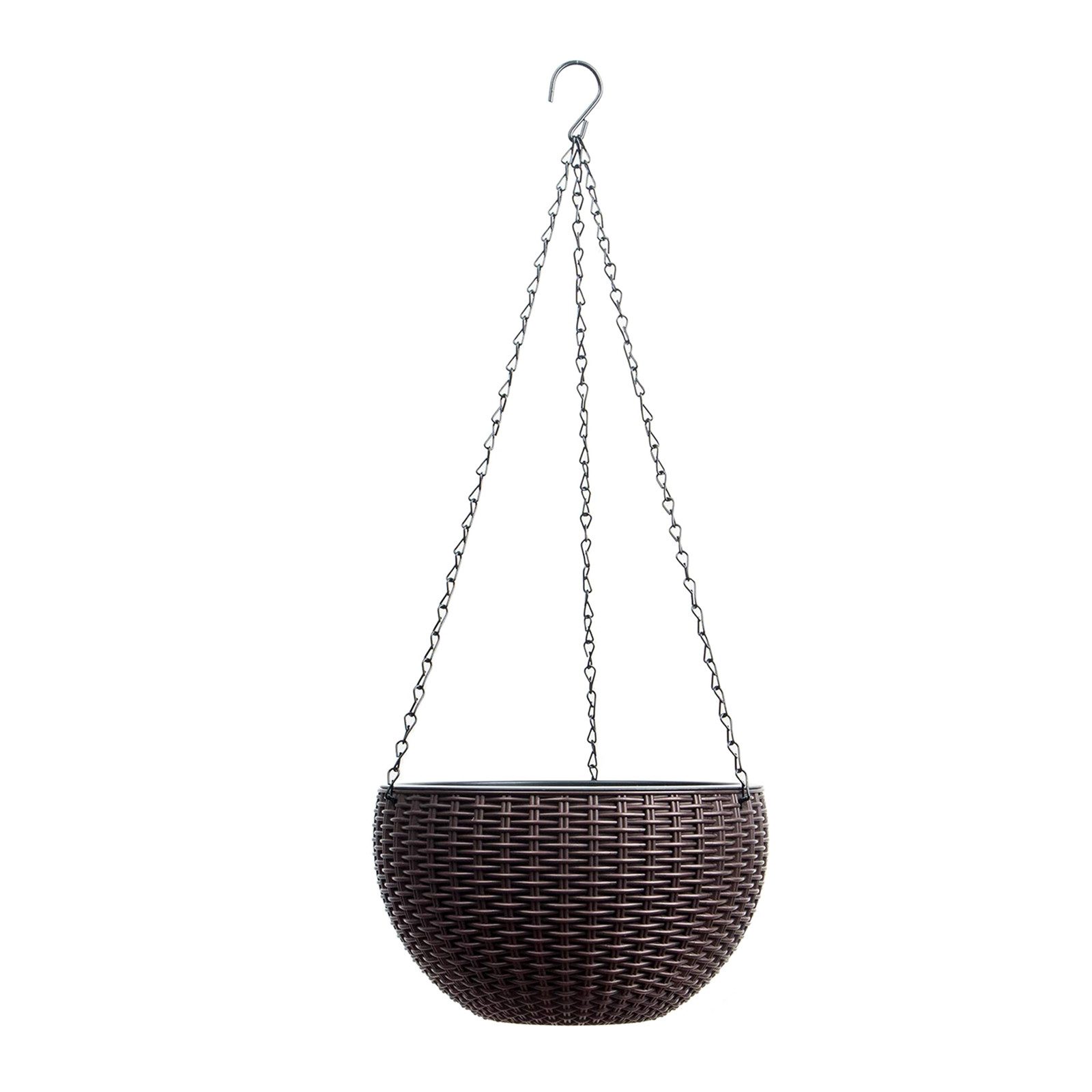 HTI-Living Blumenampel Blumenampel Nessa Rattanoptik Braun günstig online kaufen