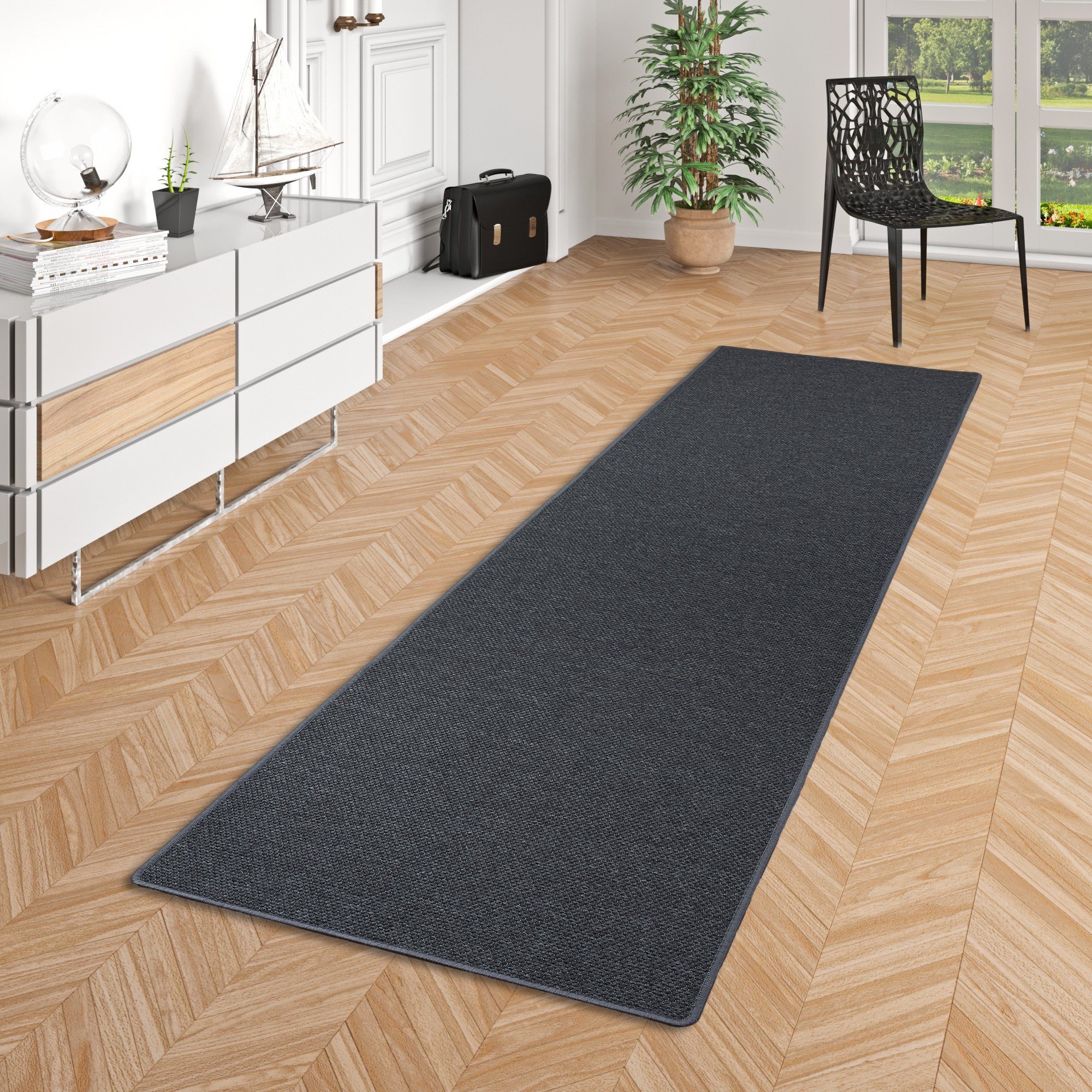 Snapstyle Läufer Läufer Teppich Bentzon Flachgewebe, Rechteckig, Höhe: 5 mm