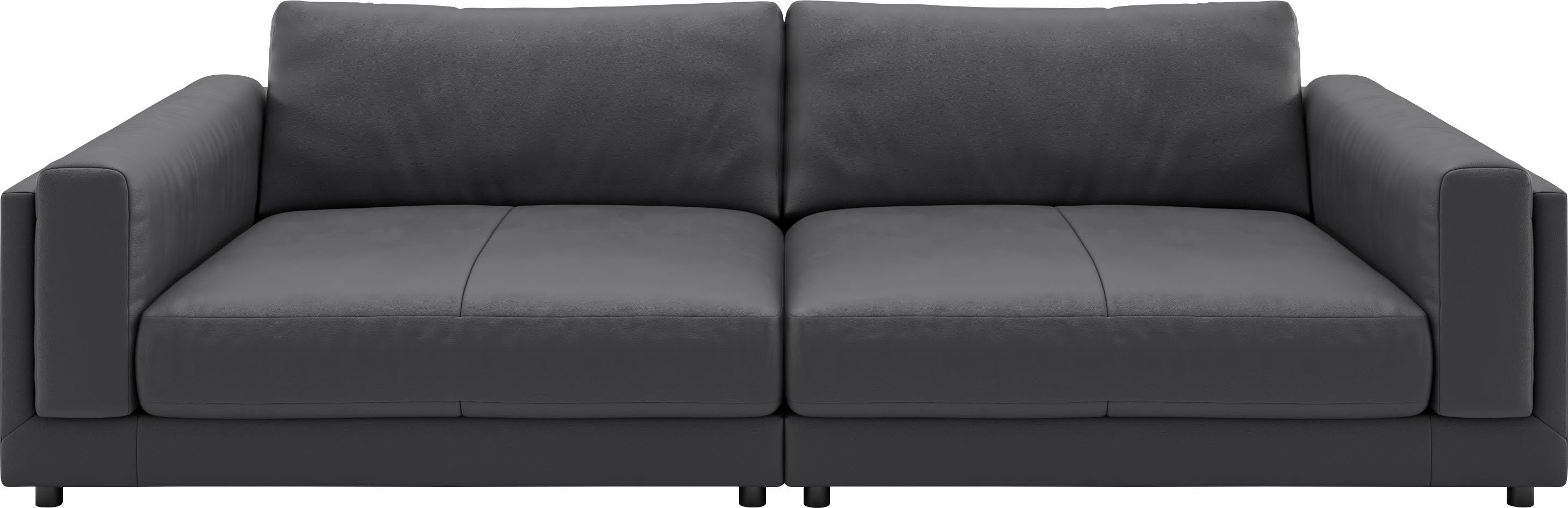 3C Candy Big-Sofa Karalis mit extra großer Sitztiefe, elegantes Mega Sofa zum Relaxen, auch in Cord- oder Leder-Bezug, lose Kissen, loungige Bequemlichkeit