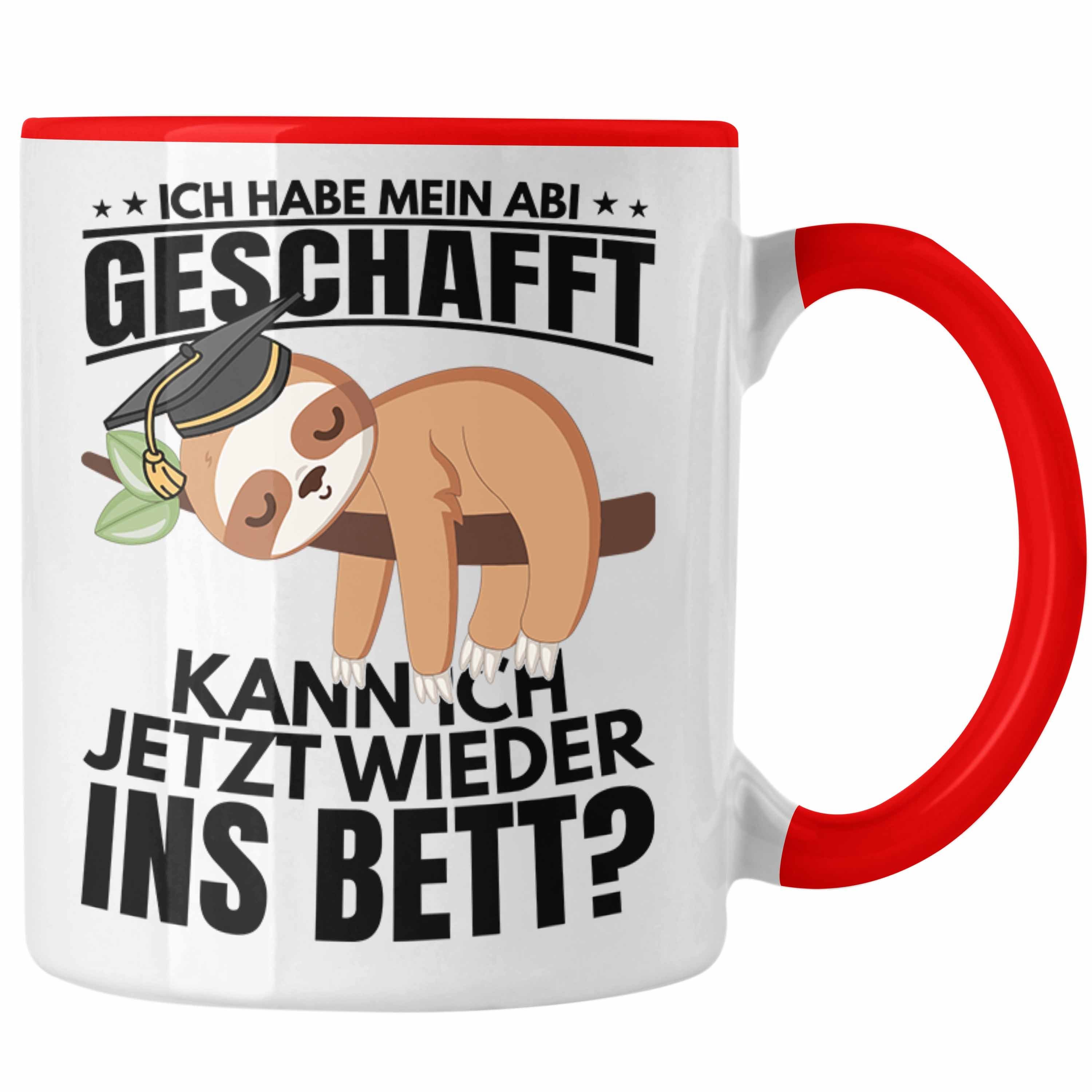 Abschluss Tasse - Abi Trendation Geschenk Rot 2023 Abitur Trendation