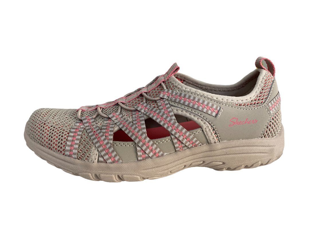 Skechers Skechers Damen Slipper REGGAE FEST 2.0-HAPPY GETAWAY 158383/TPCL TAUPE/CORAL Slipper