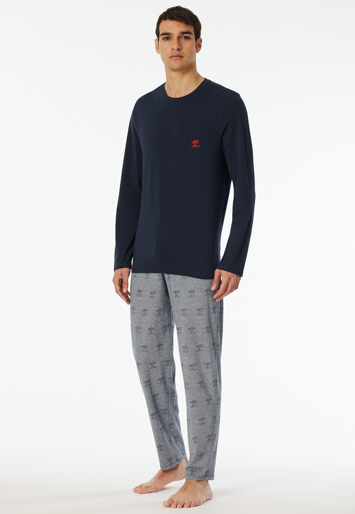 Schiesser Schlafanzug 95/5 (2 tlg) Sehr elastisches Material für mehr Beweg günstig online kaufen