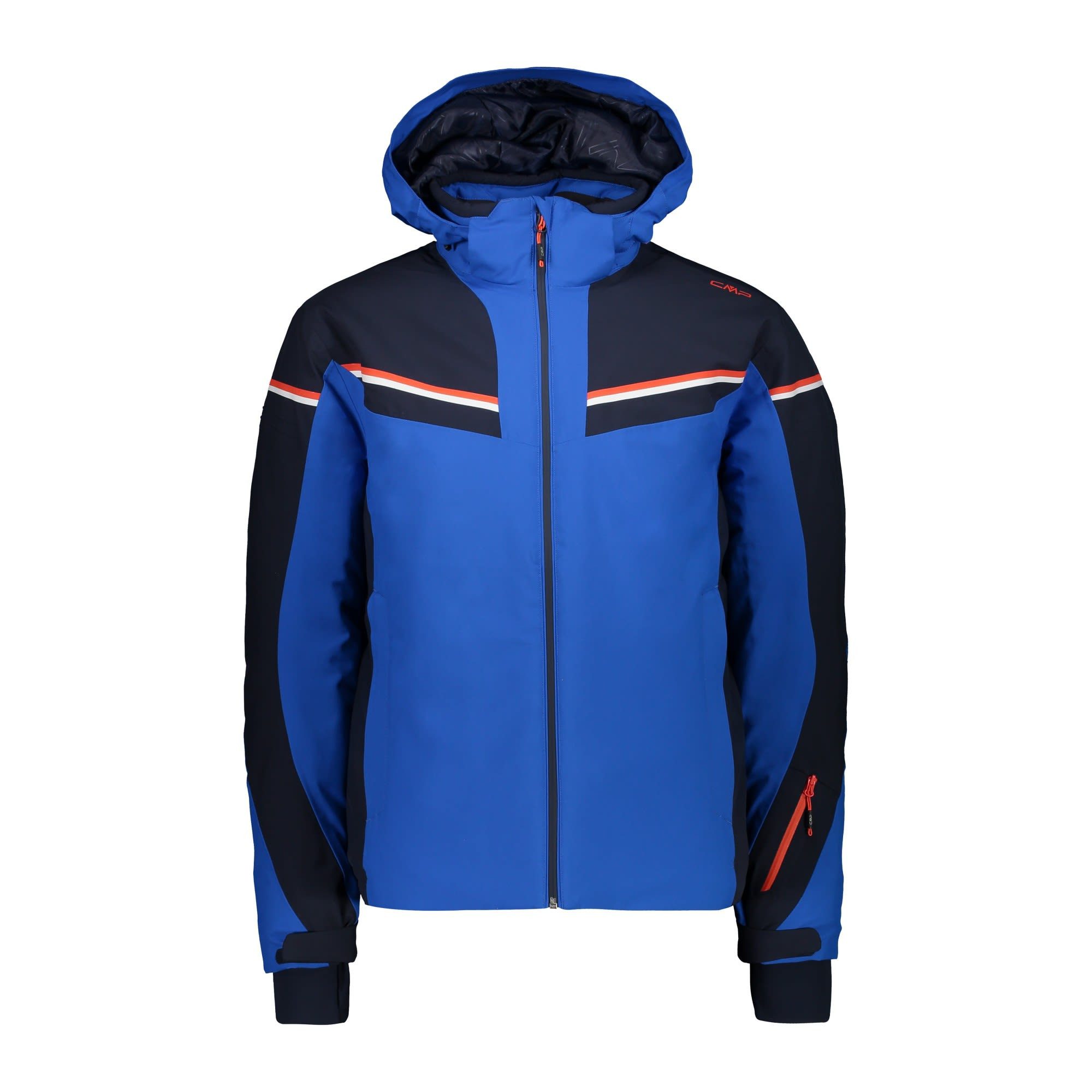 CMP Skijacke Cmp M Jacket Zip Hood Stripes Herren Ski- &