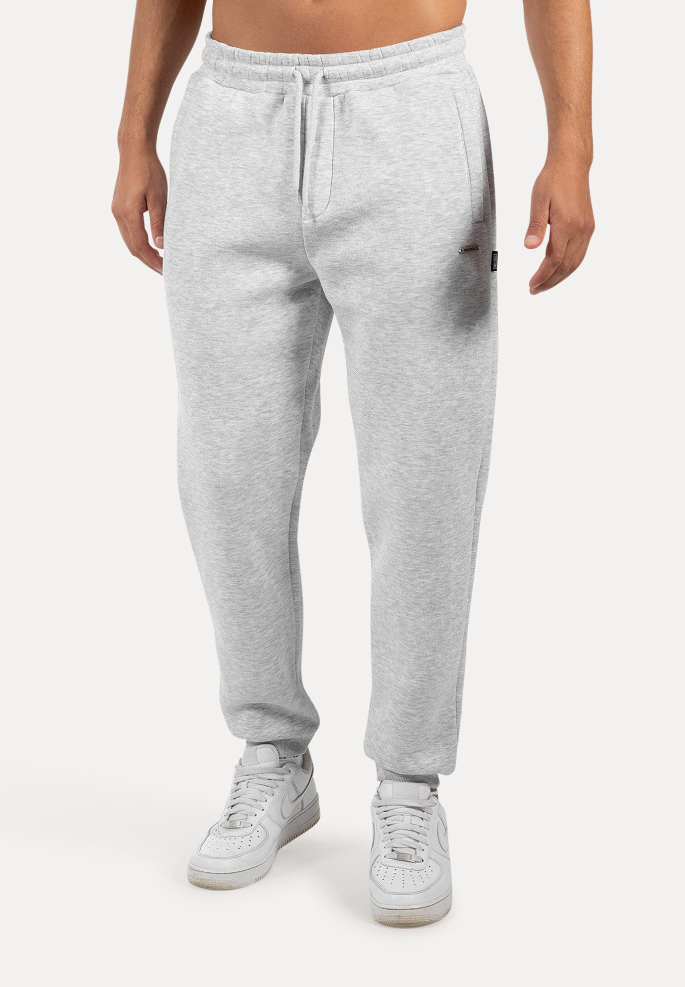 Smilodox Jogginghose Ilyas, Regular Fit Sweathose, Taschen, Metalllabel, we günstig online kaufen
