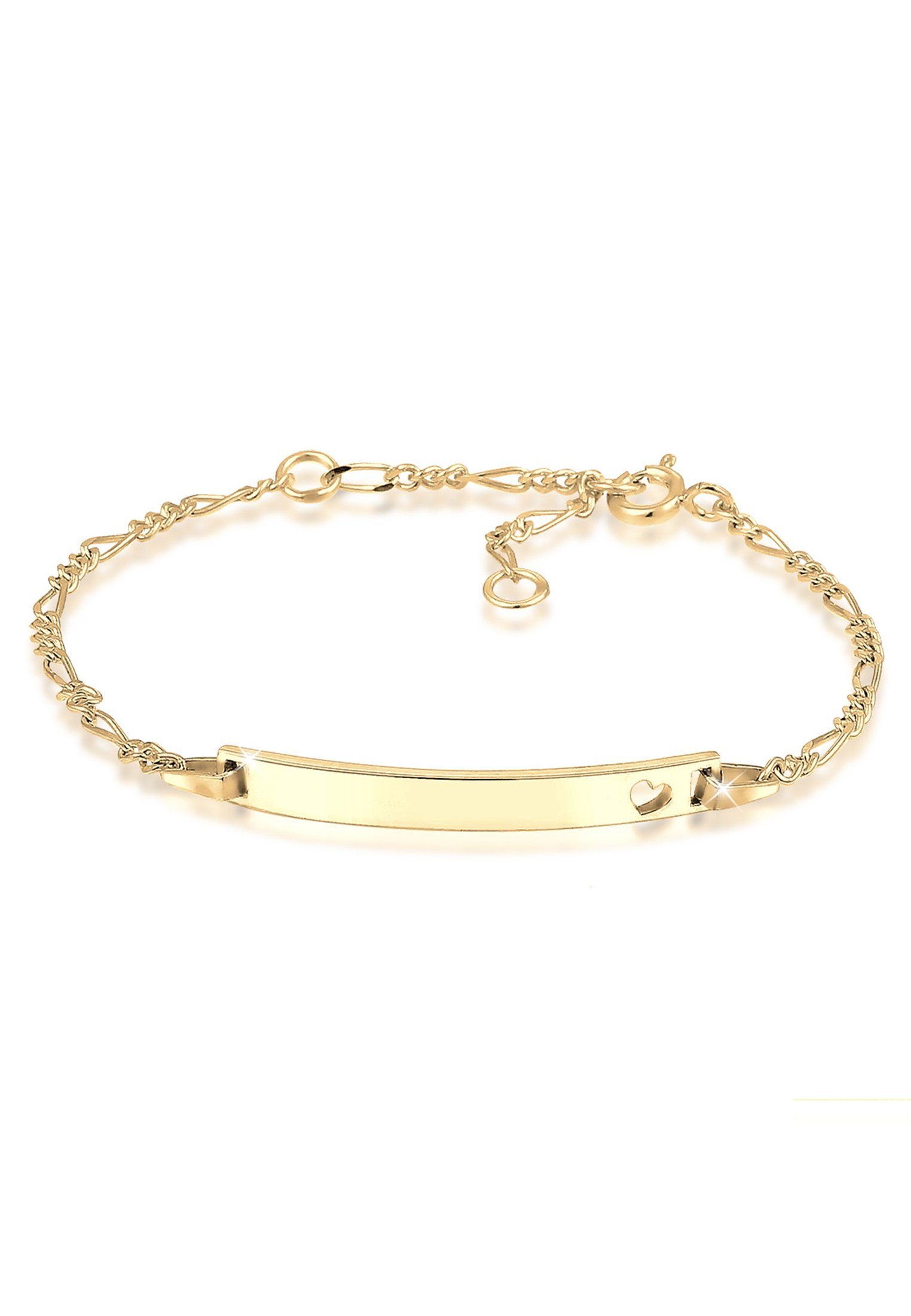 Elli Armband Kinder Herz Geburt Namens-Band 925 Silber, Herz