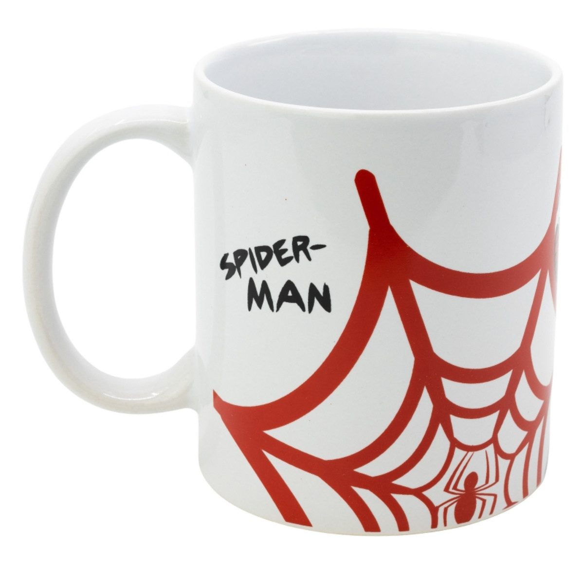 Storline Tasse Spiderman 325ml Keramikbecher für Kinder Geschenkset Boy Icons, Keramik