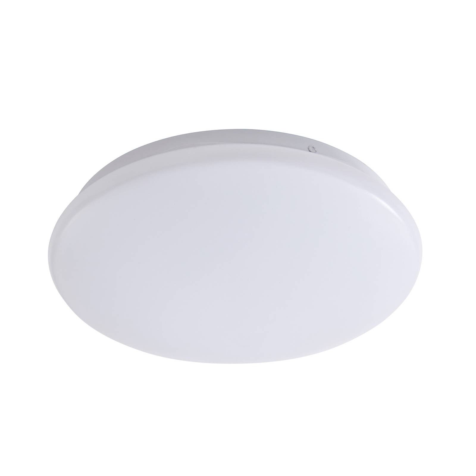 Lindby Deckenleuchten Emeryn, LED, Kunststoff Weiß warmweiß IP44, LED 12 W gesamt, warmweiß