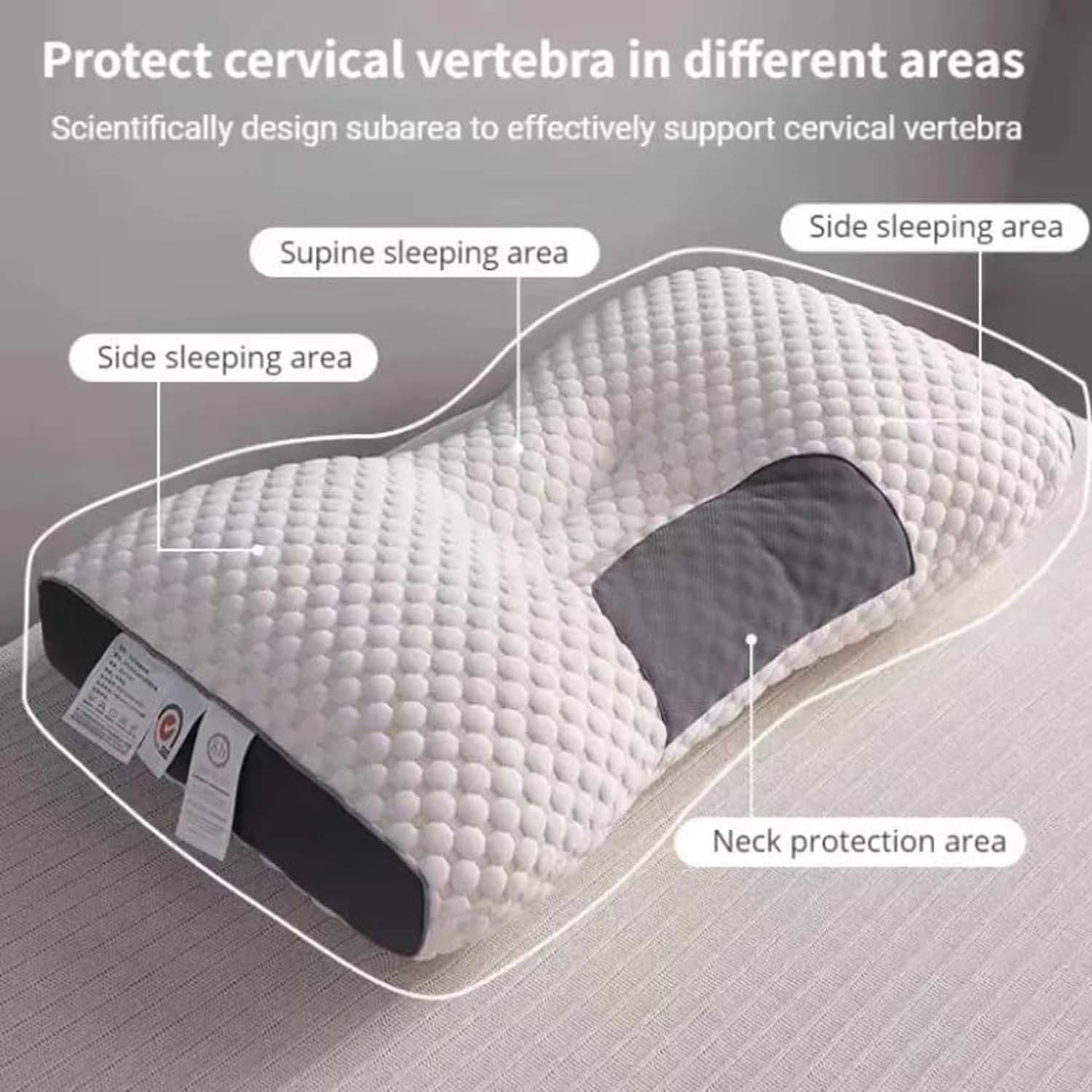 Coonoor Nackenstützkissen Memory-Schaum-Kissen Ergonomisches Nackenkissen F günstig online kaufen