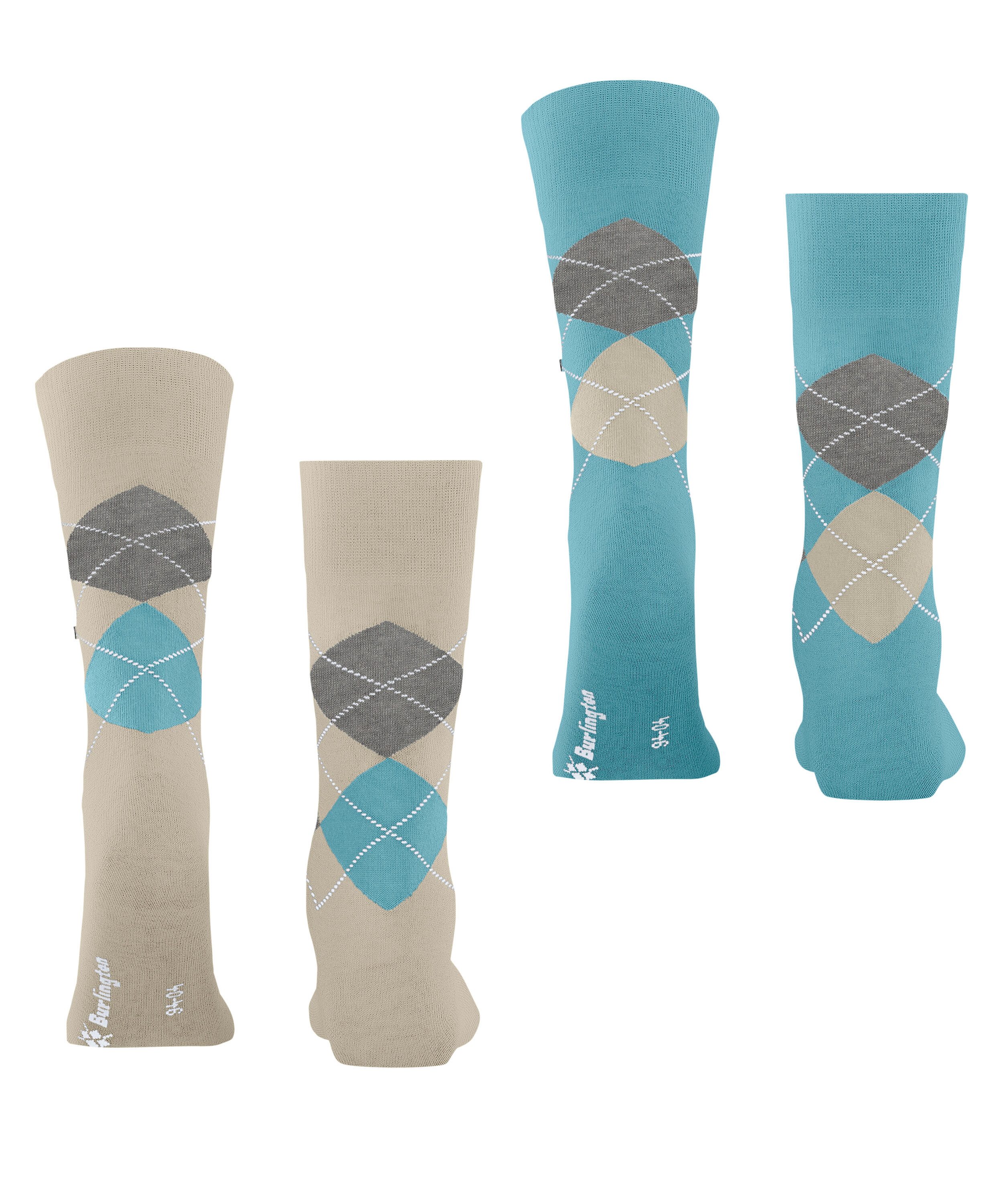 Burlington Socken Everyday Argyle Socken (2-Paar)