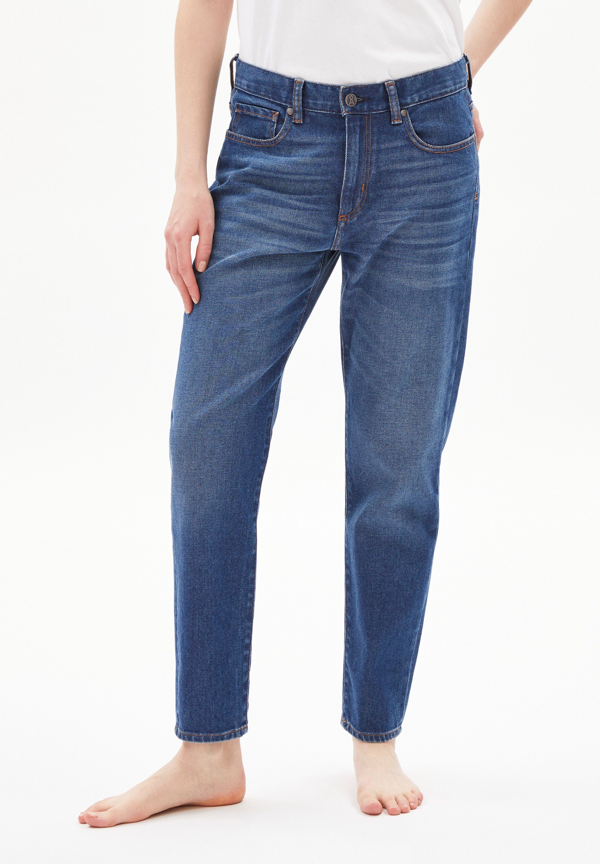 Armedangels Boyfriend-Jeans CAYAA TARPA (Comfort-Stretch) Low waist