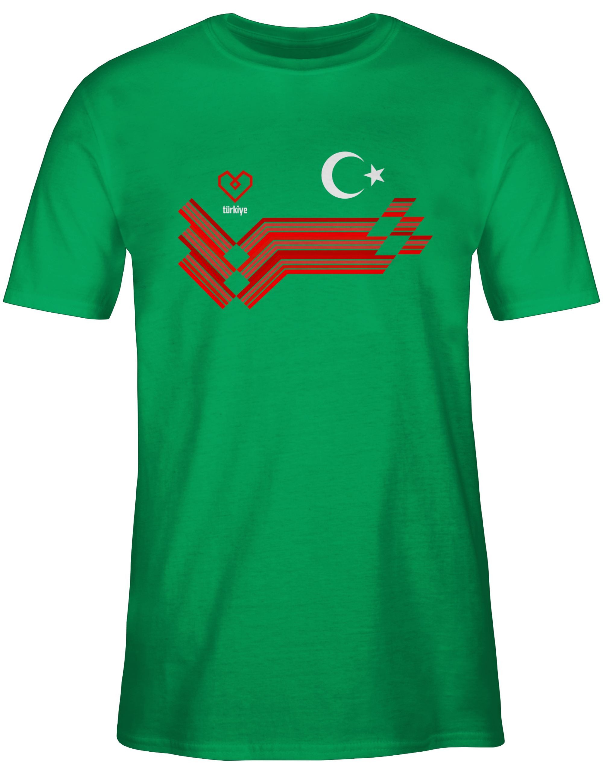 Shirtracer T-Shirt Türkiye Fanartikel EM, Türkei Wappen 2026 Fussball WM Fanartikel