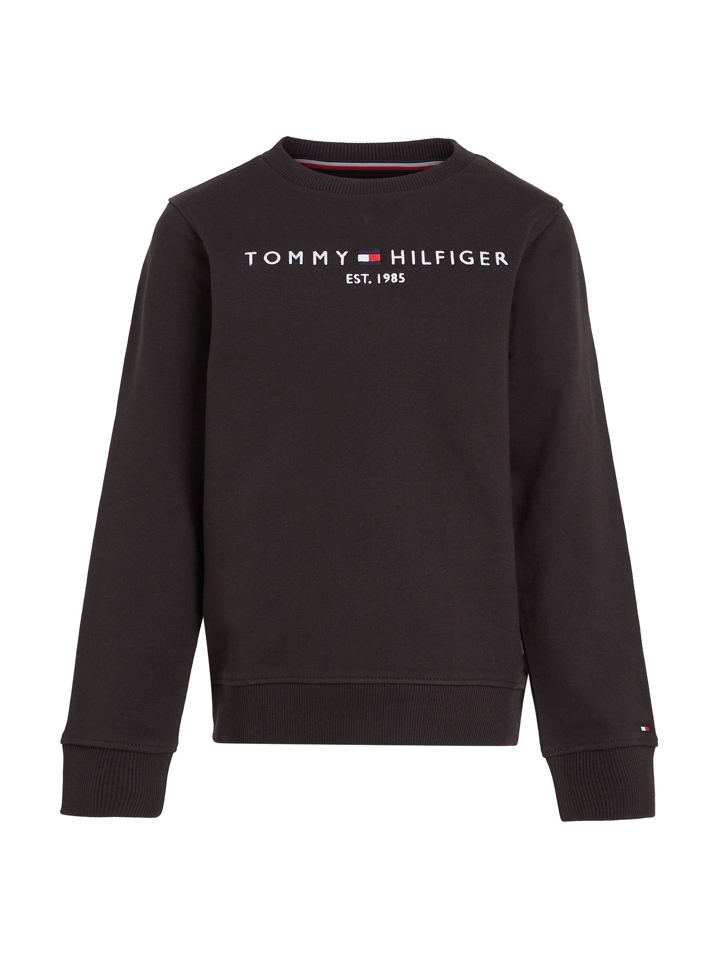 Tommy Hilfiger und Mädchen für Jungen SWEATSHIRT ESSENTIAL Sweatshirt