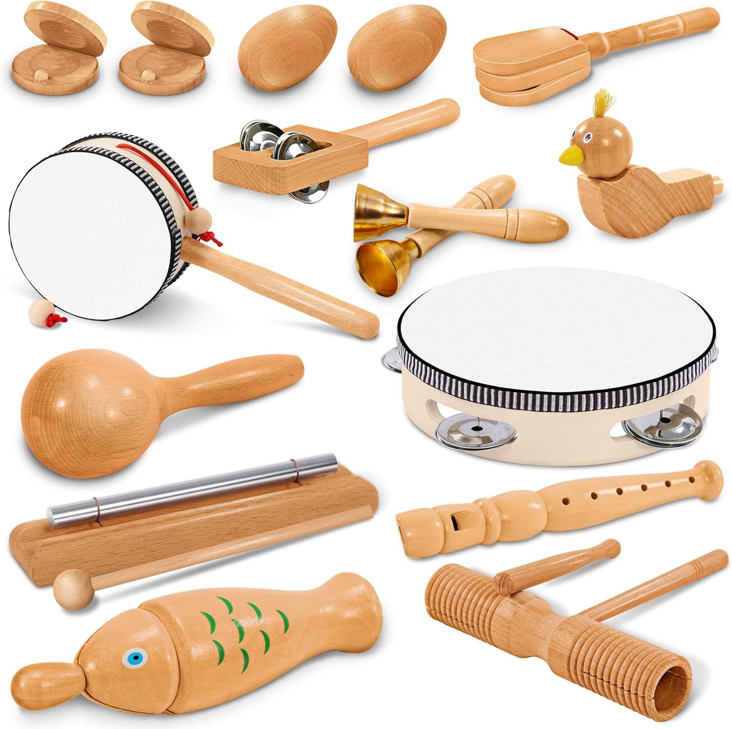 POPOLIC Spielzeug-Musikinstrument 20 Stück Musikinstrumente für günstig online kaufen