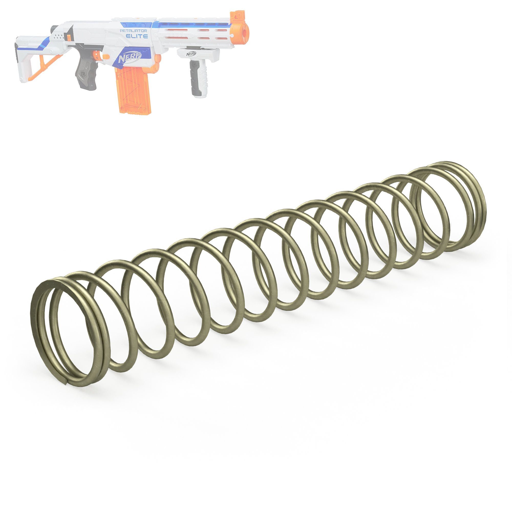 Blasterparts Blaster Tuning-Feder passend für Nerf N-Strike Elite [XD], Die Retaliator ist ohnehin einer DER Nerf Blaster – magazinfähig, k