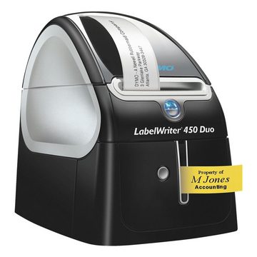 DYMO LabelWriter 450 Duo mobiler Drucker, (für Etiketten und D1-Bänder)