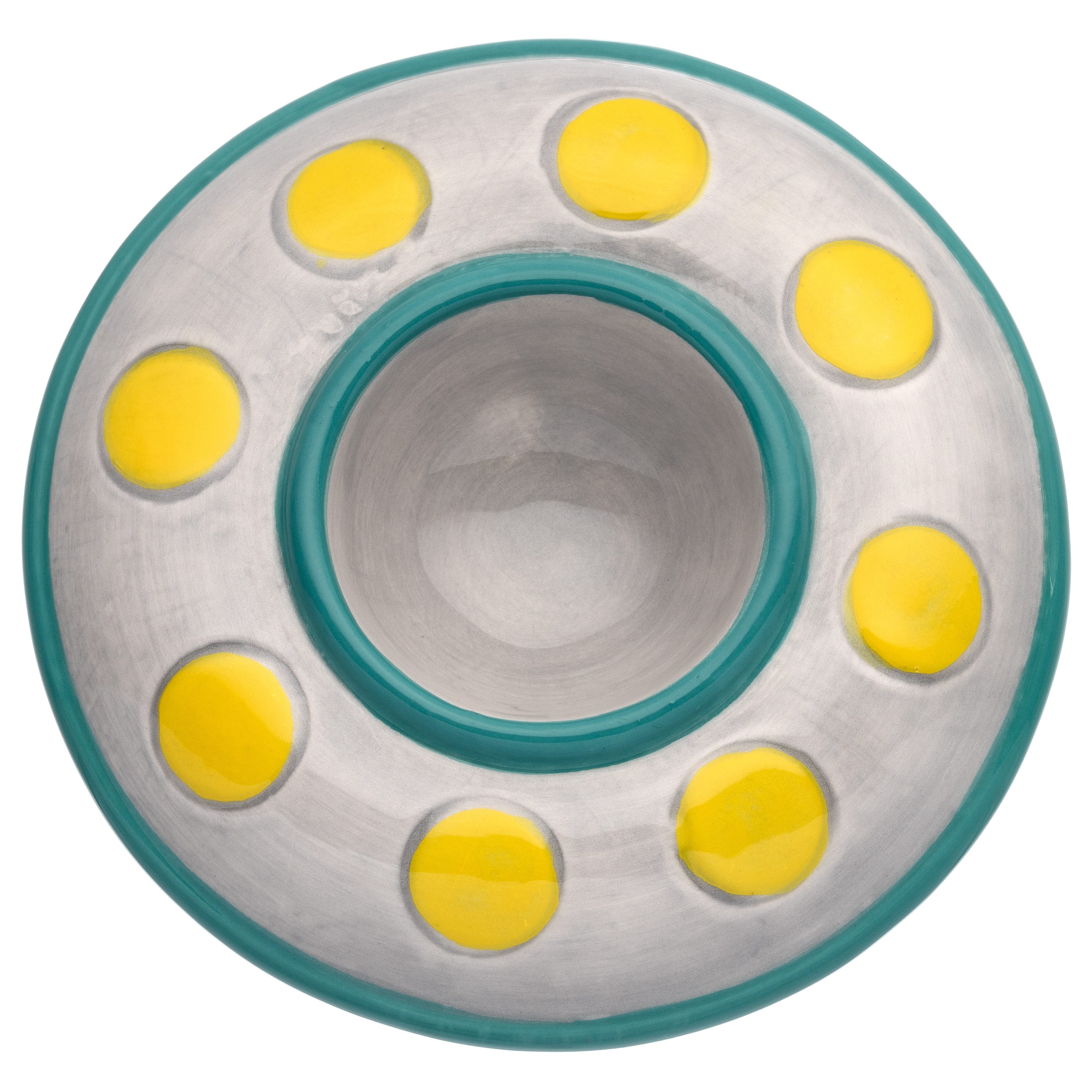LEONARDO Подставки для яиц Bambini Avventur, (Packung, Подставки для яиц), Kindereierbecher, Ufo Motiv, Spülmaschinenfest, BPA-frei