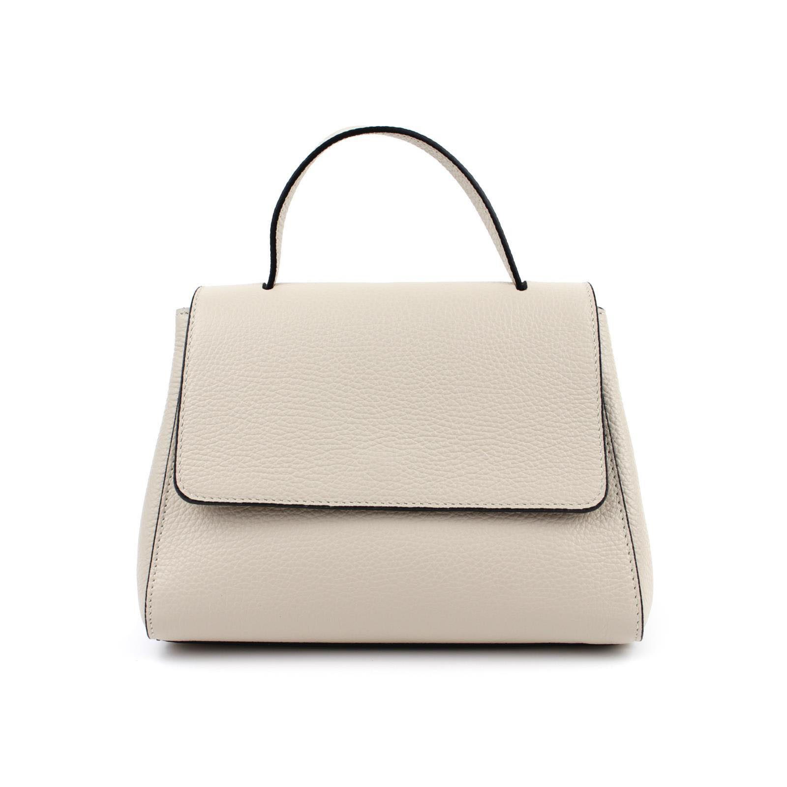 W&H Fashion Handtasche Damen Henkeltasche Satchel echt Leder, echt Leder