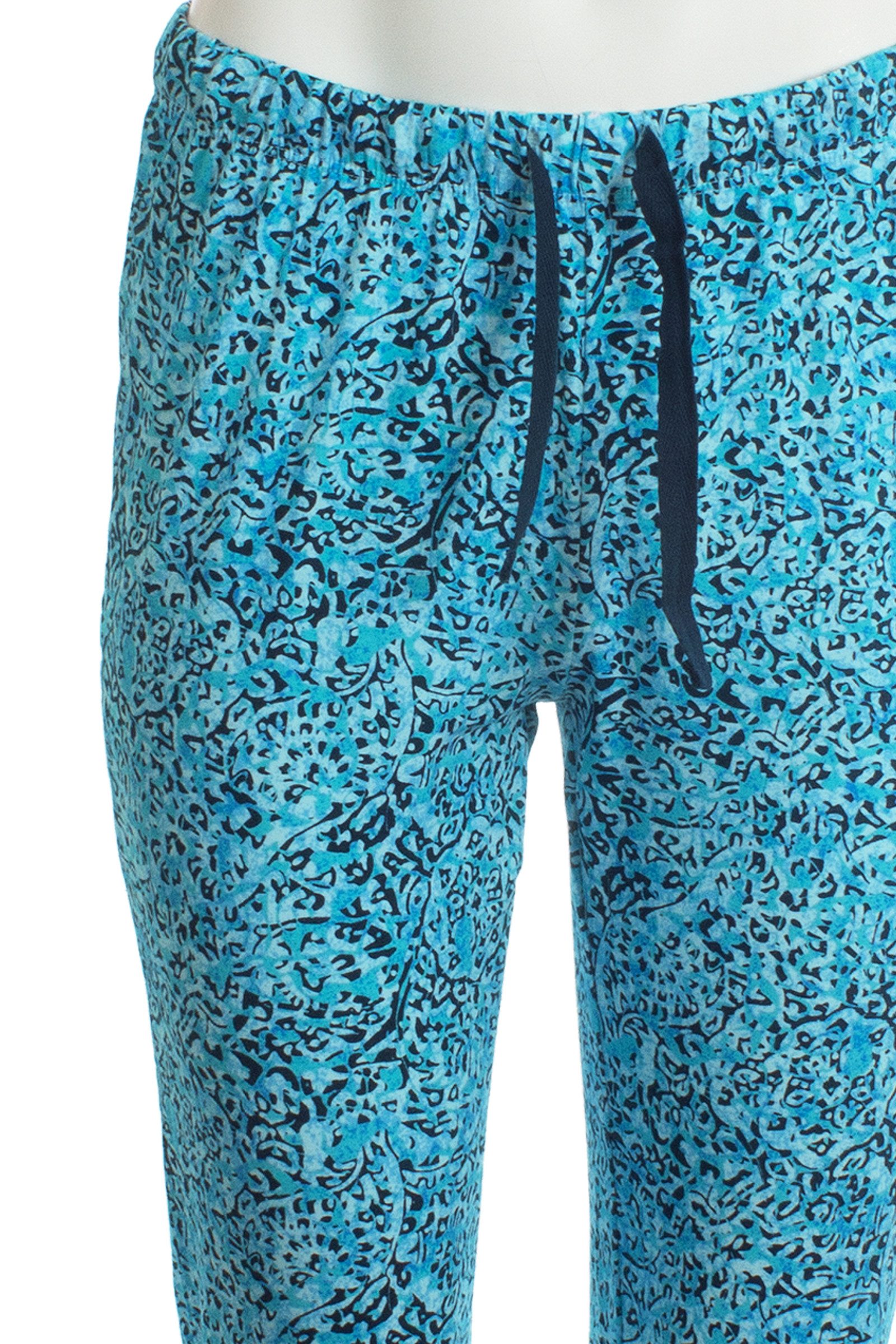 Era&Me Pyjama Damen Pyjama Set Schlafhose + Langarm Oberteil (Schlafanzug Schlafhose + Langarm Oberteil, 2 tlg., Schlafanzug Set) Hoher Baumwollanteil – Bild 4 von 5
