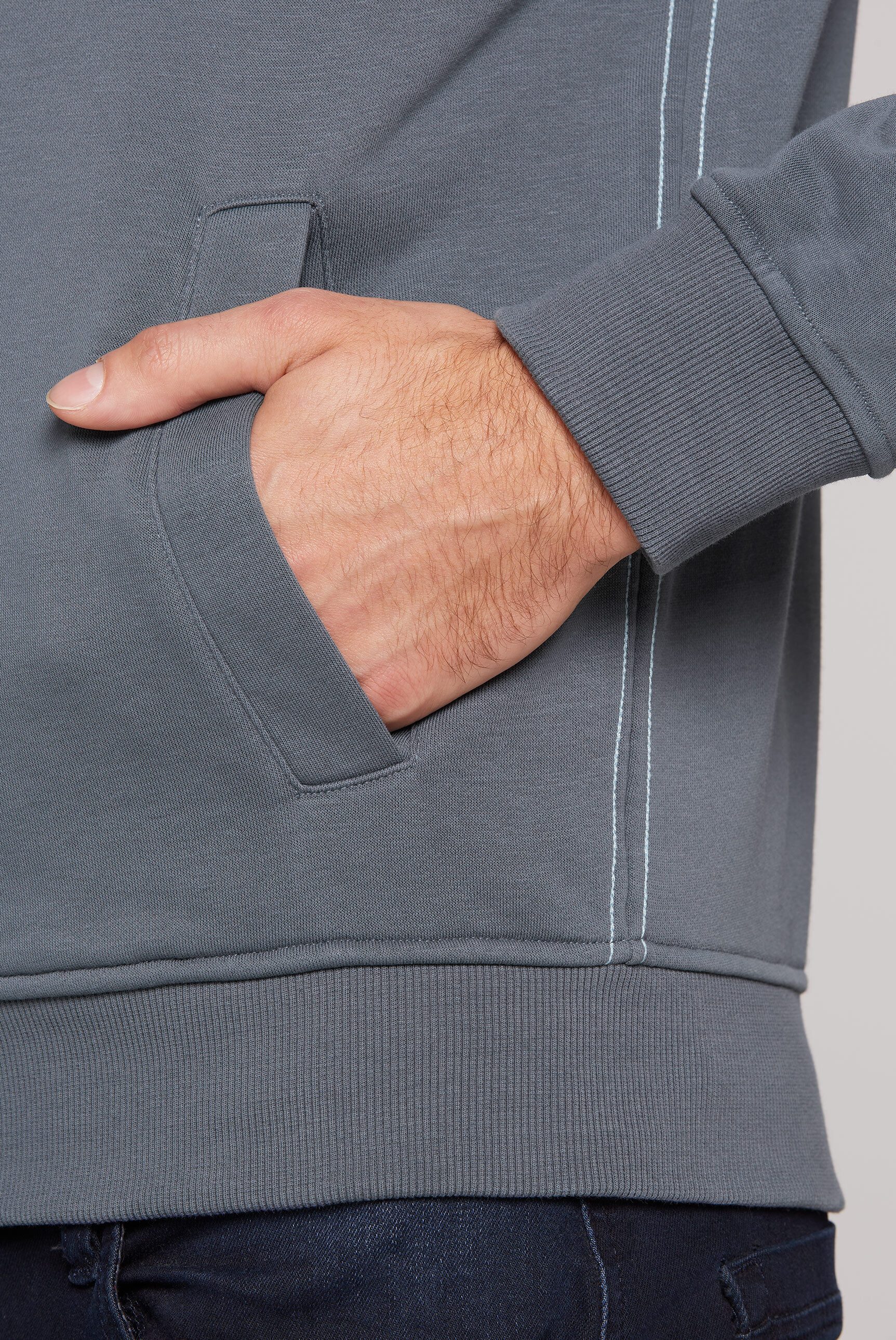 CAMP DAVID Kapuzensweatjacke mit Baumwolle