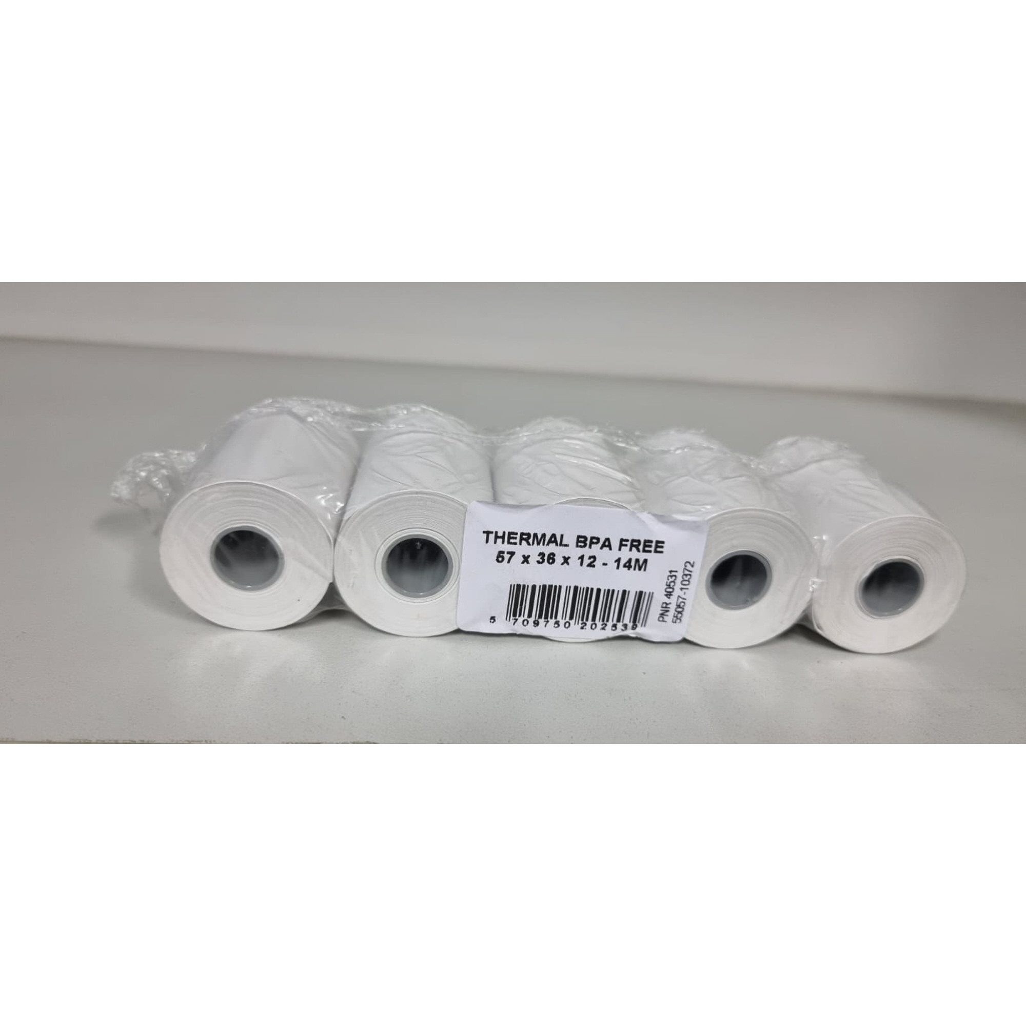 Soennecken Endlospapier Thermokassenrolle 57mmx25m 5 Stück