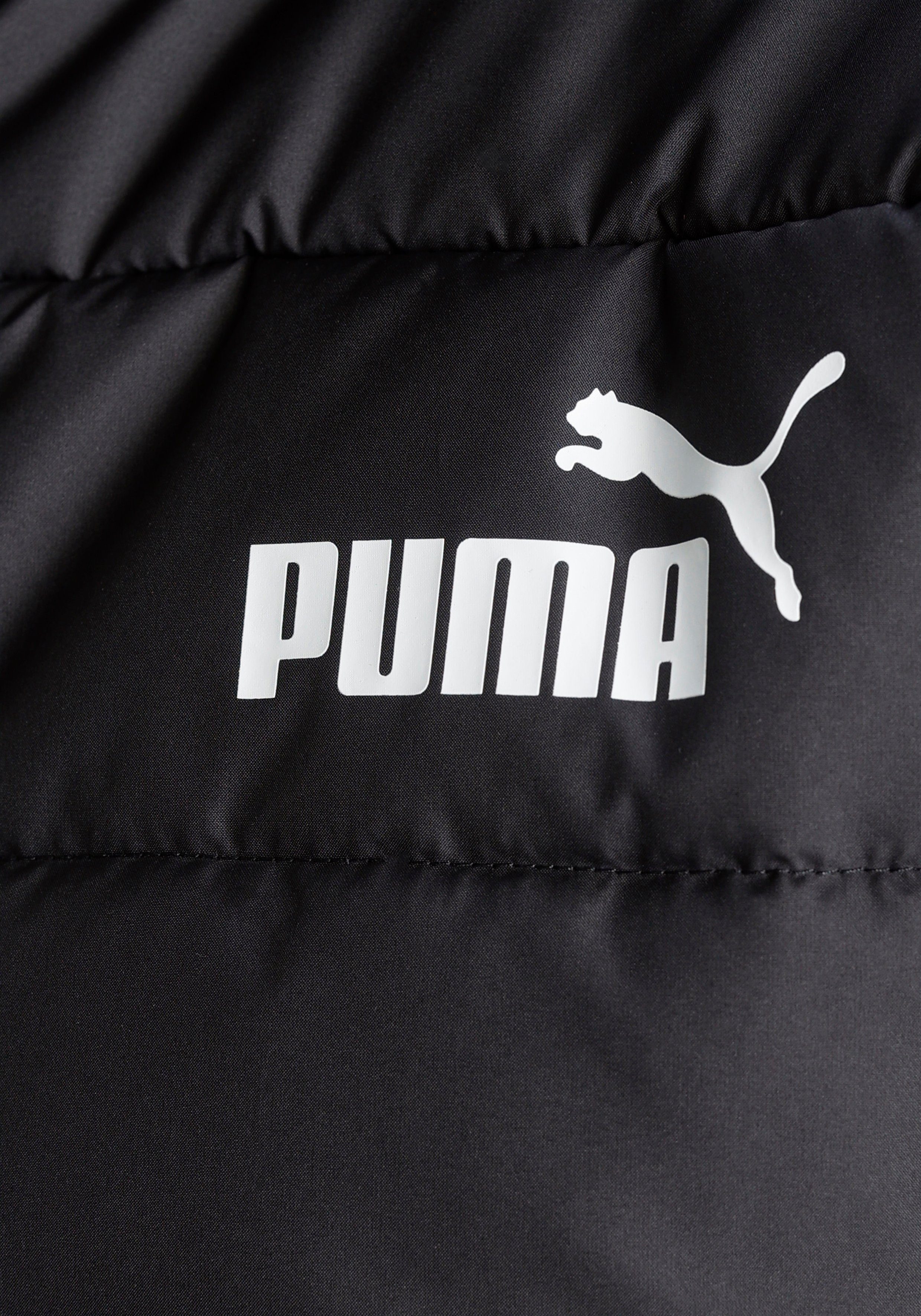 PUMA Puma PADDED Winterjacke JACKET HOODED Black ESS