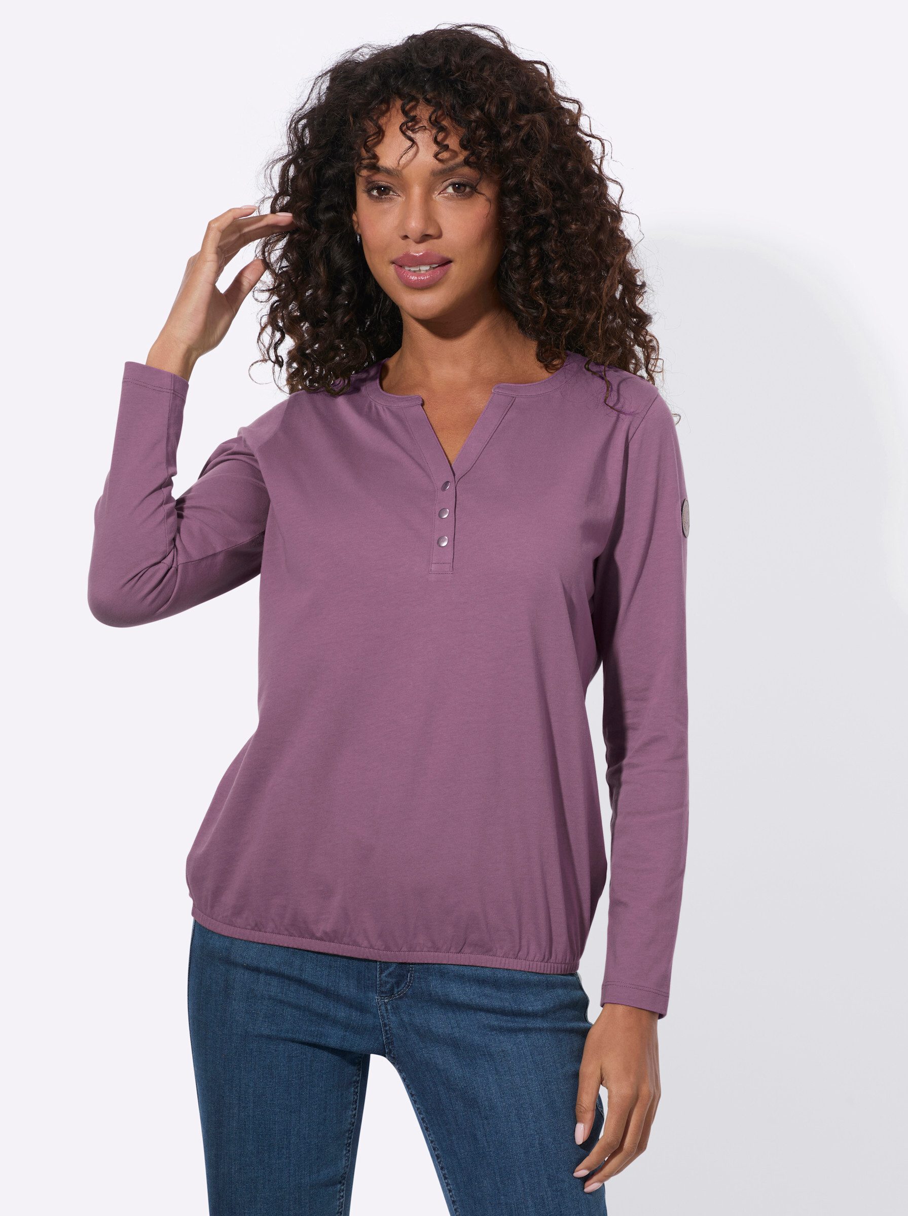 T-Shirt Langarm-Shirt Langarm
