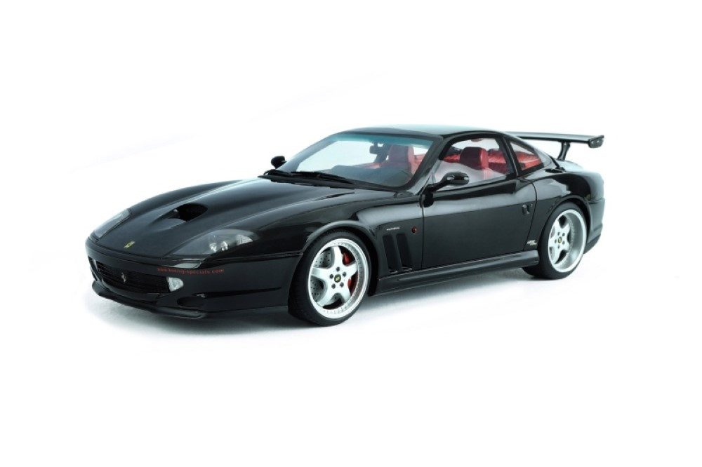 GT Spirit Modellauto Ferrari 550 Koenig Special 1997 schwarz, Maßstab 1:18