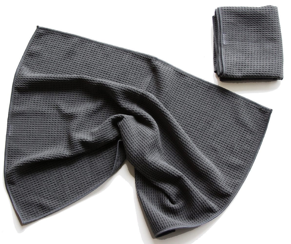 Activity4Dogs Hundehandtuch Mikrofaser. Saugstarkes Schmutztuch für alle Hunde. Robust, langlebig., (Set, 2-St), Waffelstruktur, leichte Reinigung, überdurchschnittlich haltbar