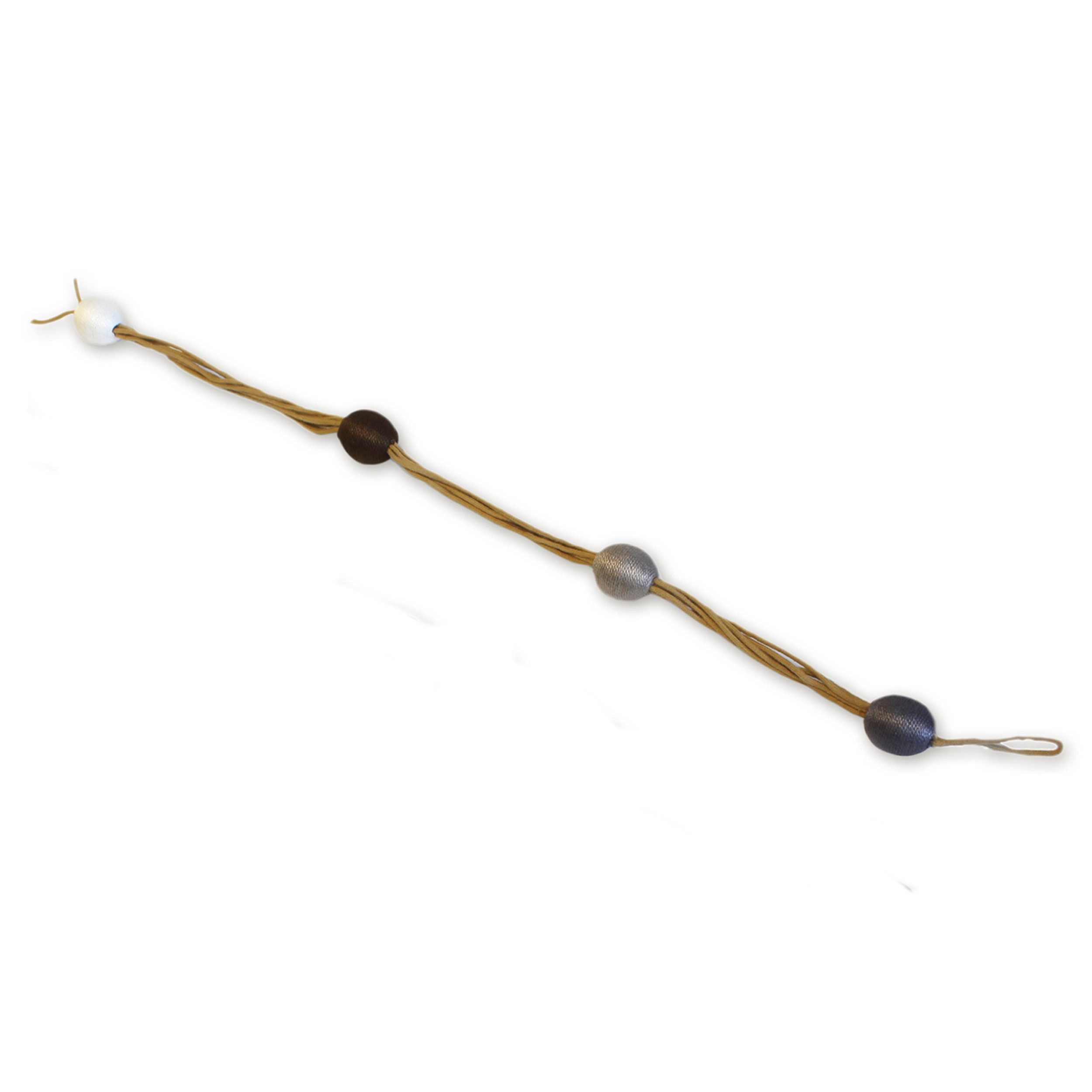 Raffhalter Raffhalter Kordel Kugeln Gardinenhalter Dekospange Dekoration Vorhang