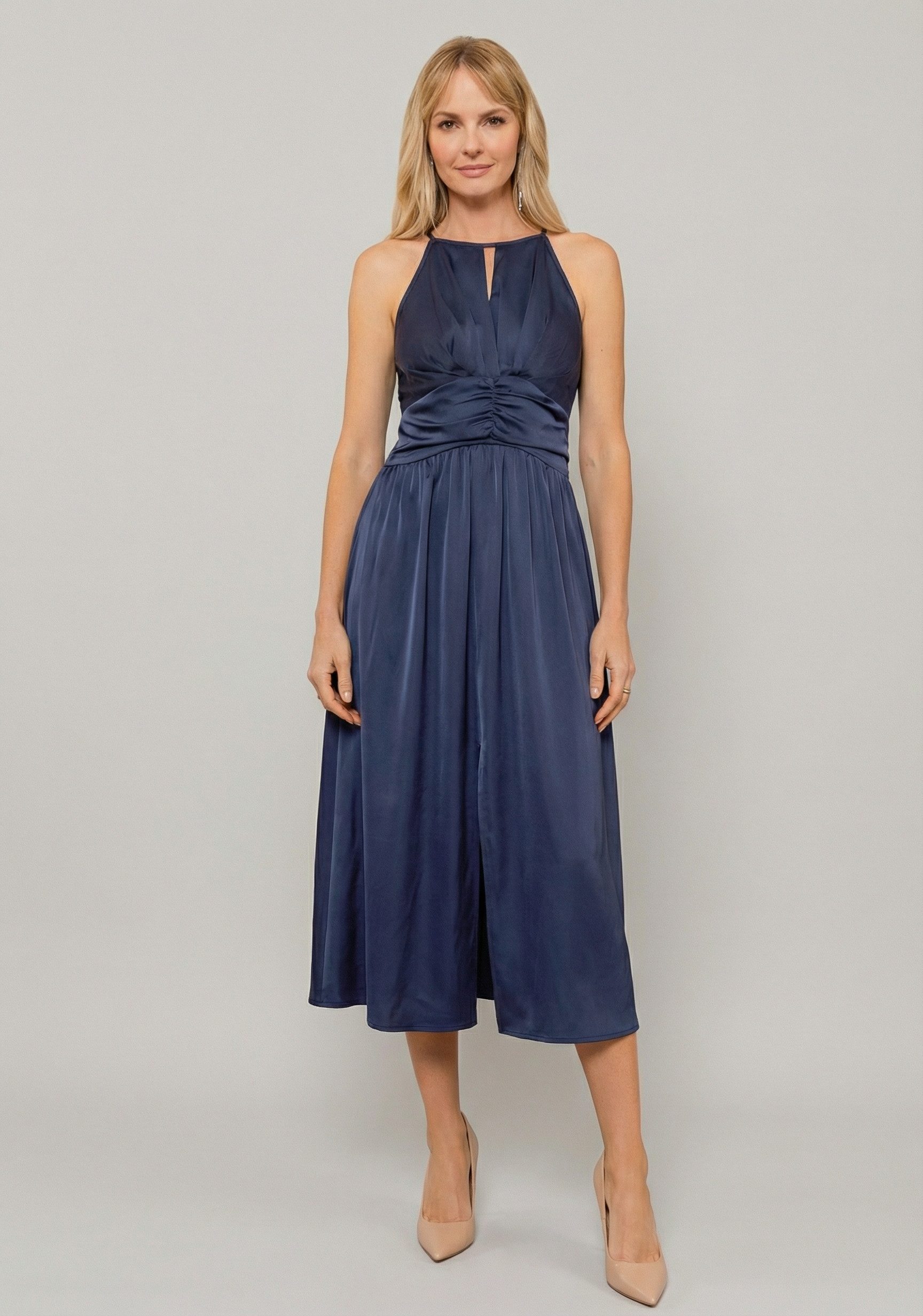 Cupshe Maxikleid Ärmellos mit Ausschnitt und Schlitz günstig online kaufen