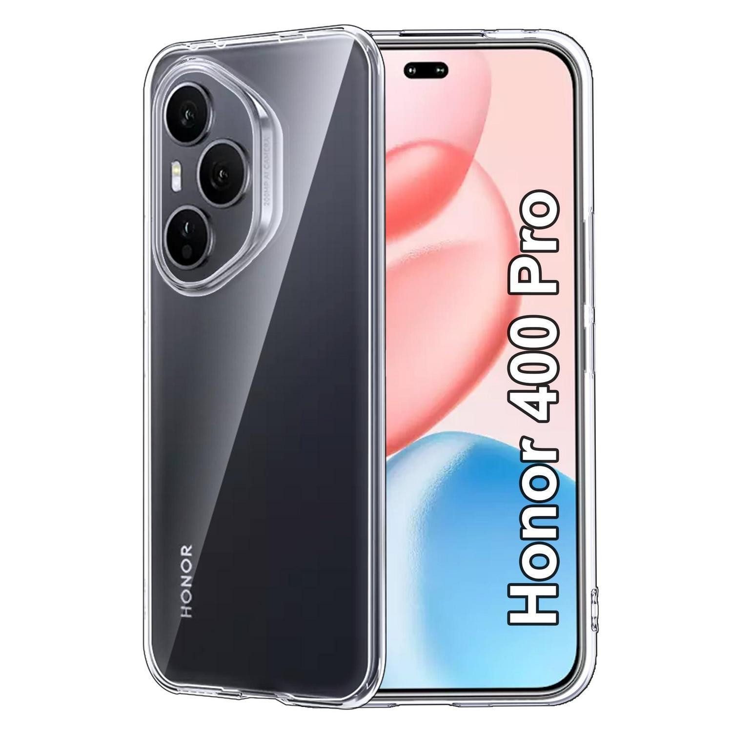 LuxusKollektion Handyhülle Handyhülle Transparent Silikon Schutzhülle Honor 400 Pro