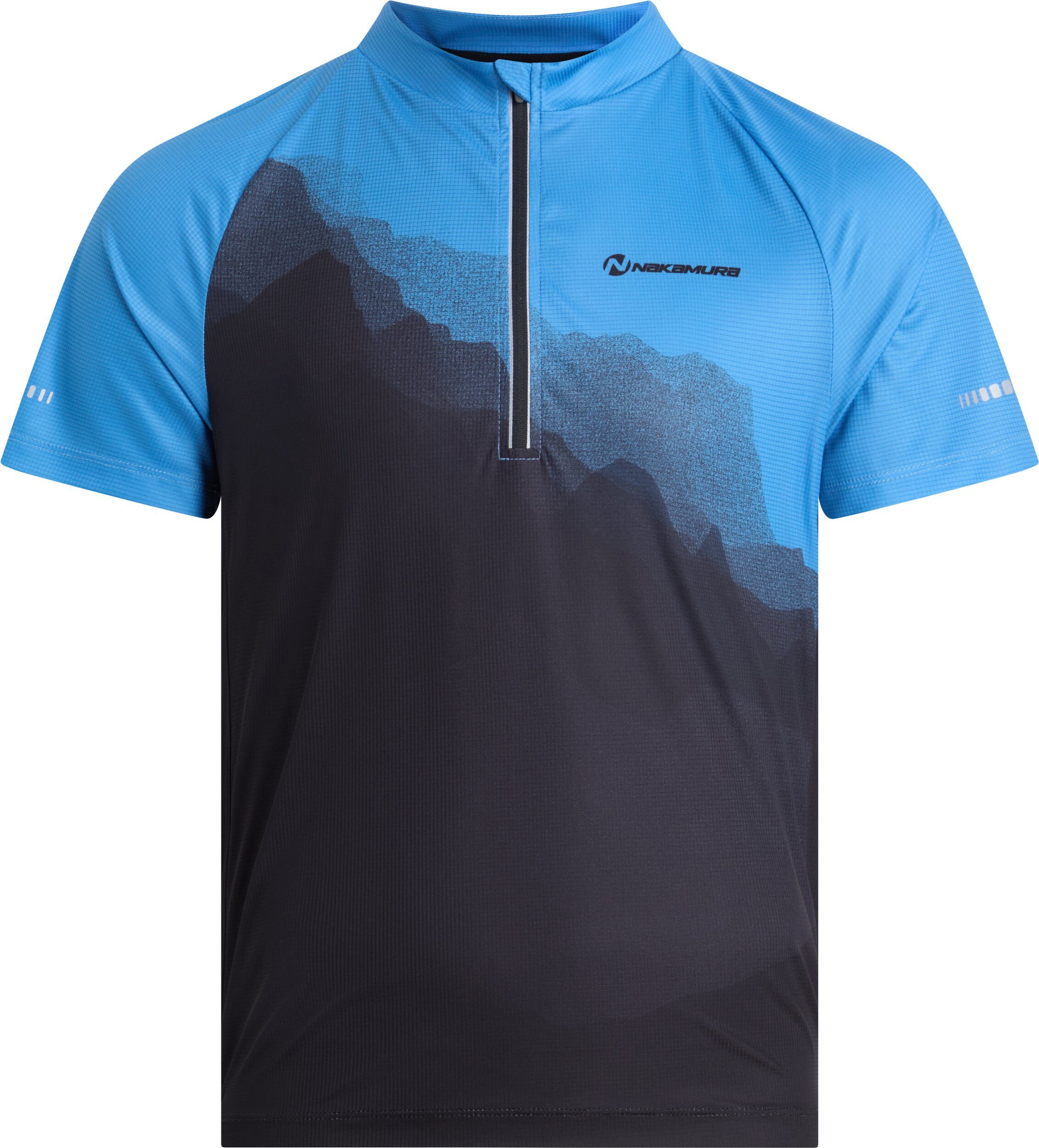 Radtrikot He.-Fahrrad-Trikot Tibo II M AOP/BLUE
