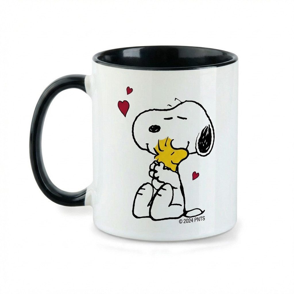 ONOMATO! Tasse Peanuts Snoopy Woodstock, aus Keramik