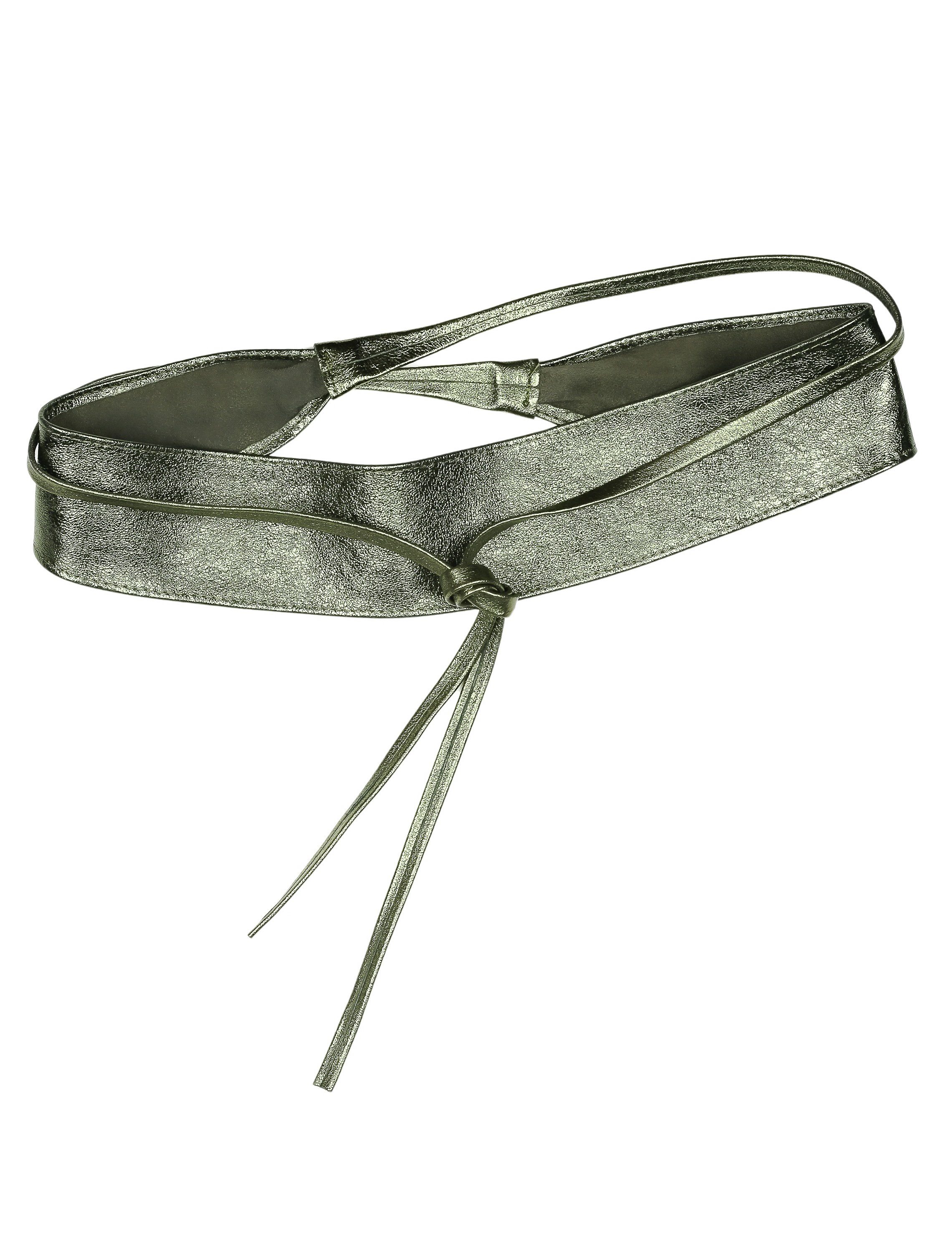 COLLEZIONE ALESSANDRO Taillengürtel Metalic ideal für Kleid und festliche Anlässe