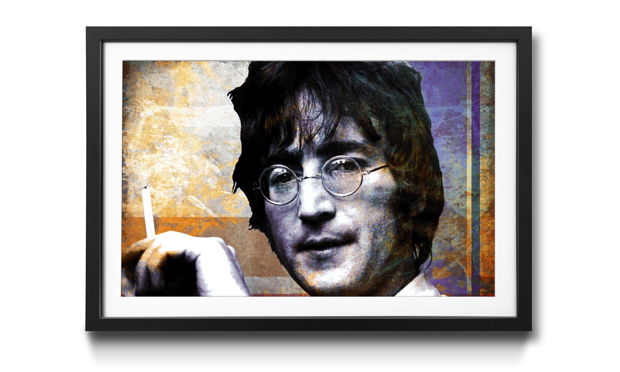 Lennon, der Wandbild, in Musik, Rahmen erhältlich WandbilderXXL Größen Bild Helden mit 4