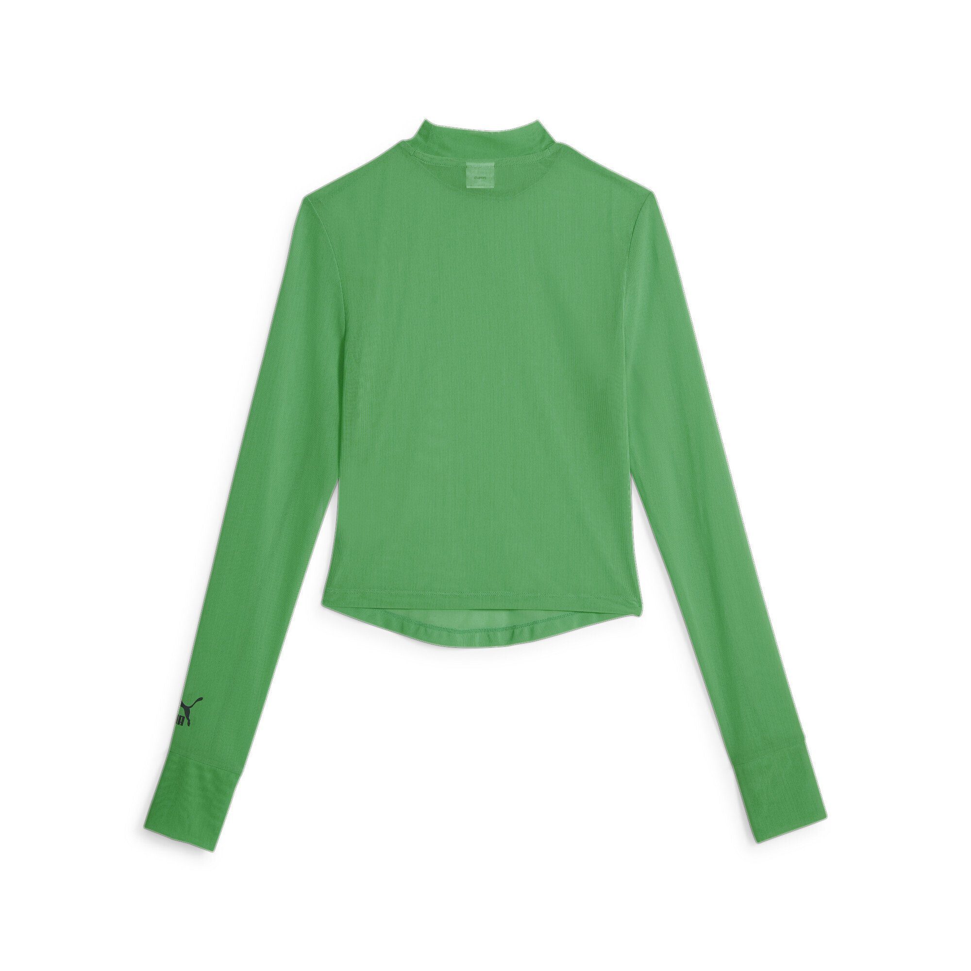 TO Damen T-Shirt PUMA DARE Green Langarmshirt