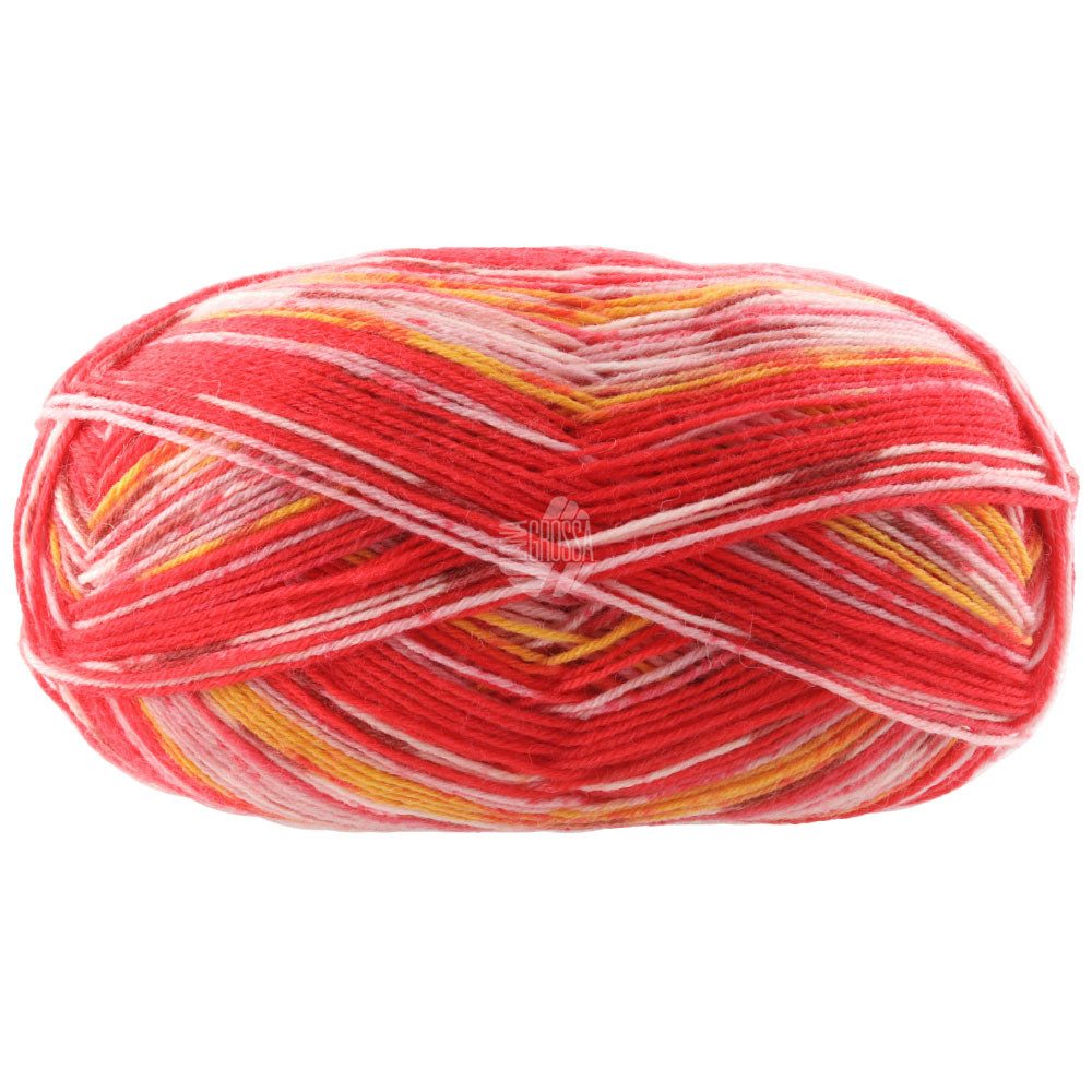 LANA GROSSA MEILENWEIT 100 g AKTION Häkelwolle, 420 m (hochwertige 4-fach Sockenwolle), 100 g