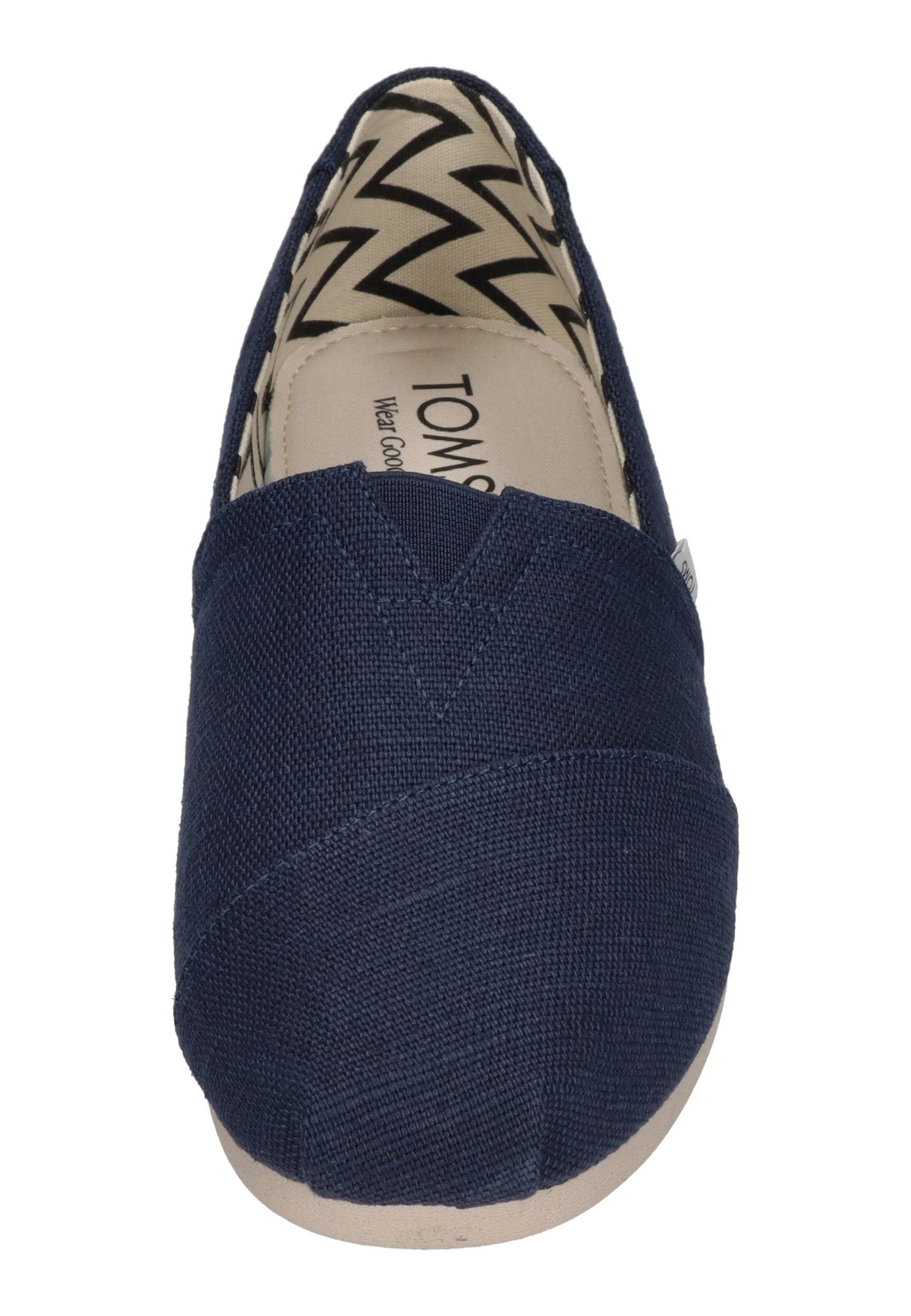 TOMS ALPARGATA Espadrille Navy Heritage