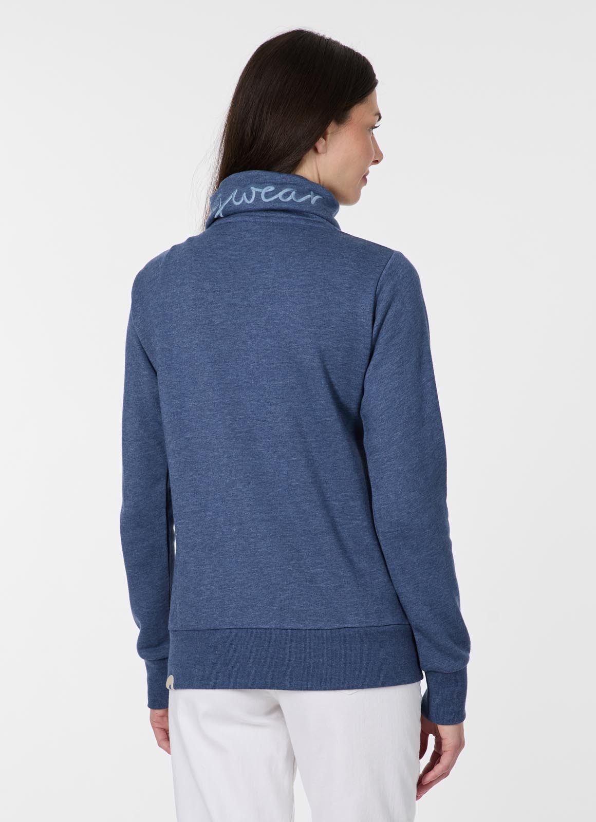 Ragwear Sweatjacke RONETTE A Baumwollmischung mit Marken-Stickerei günstig online kaufen